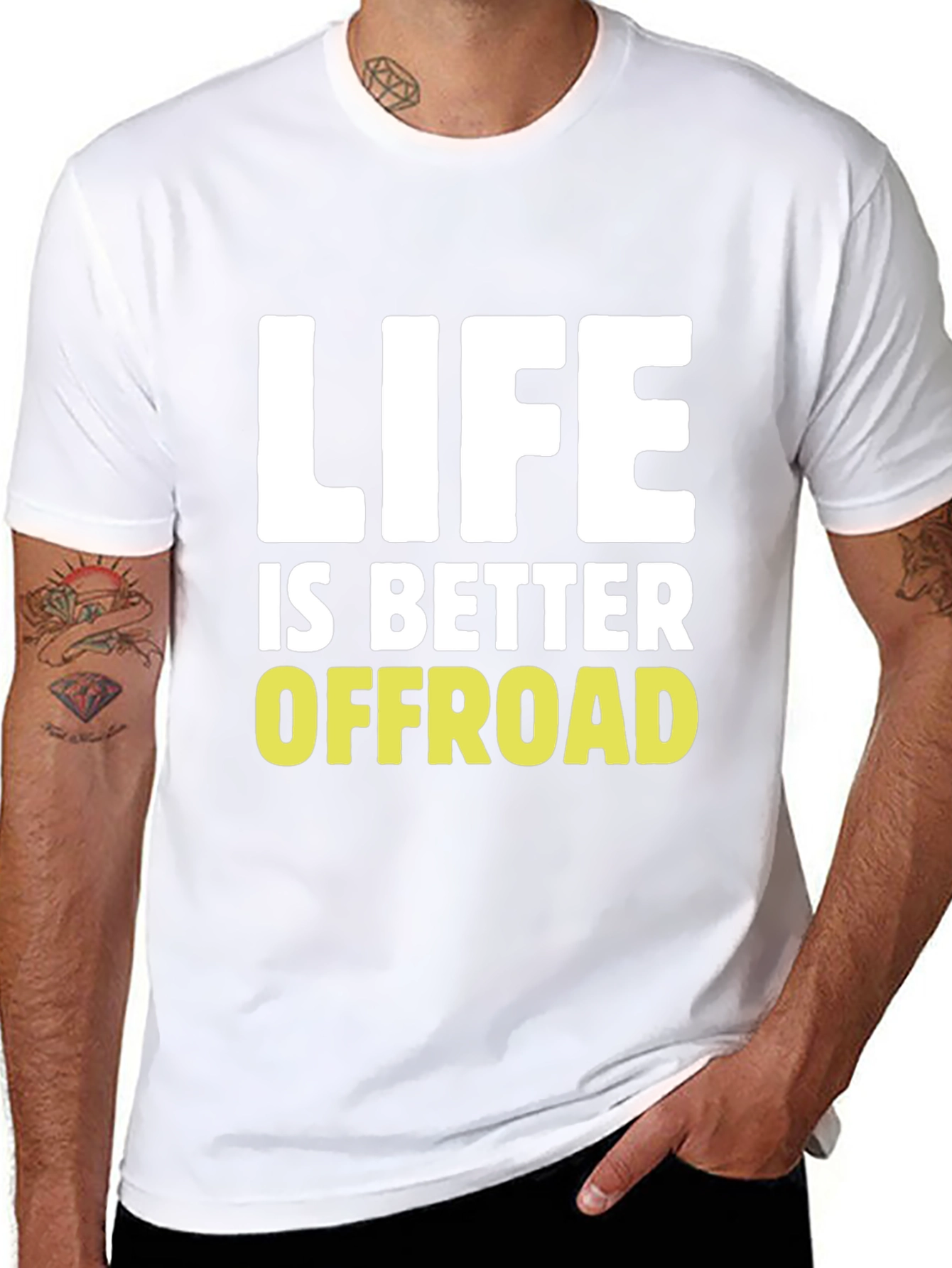 Life Is Better Offroad Graphic T-Shirt