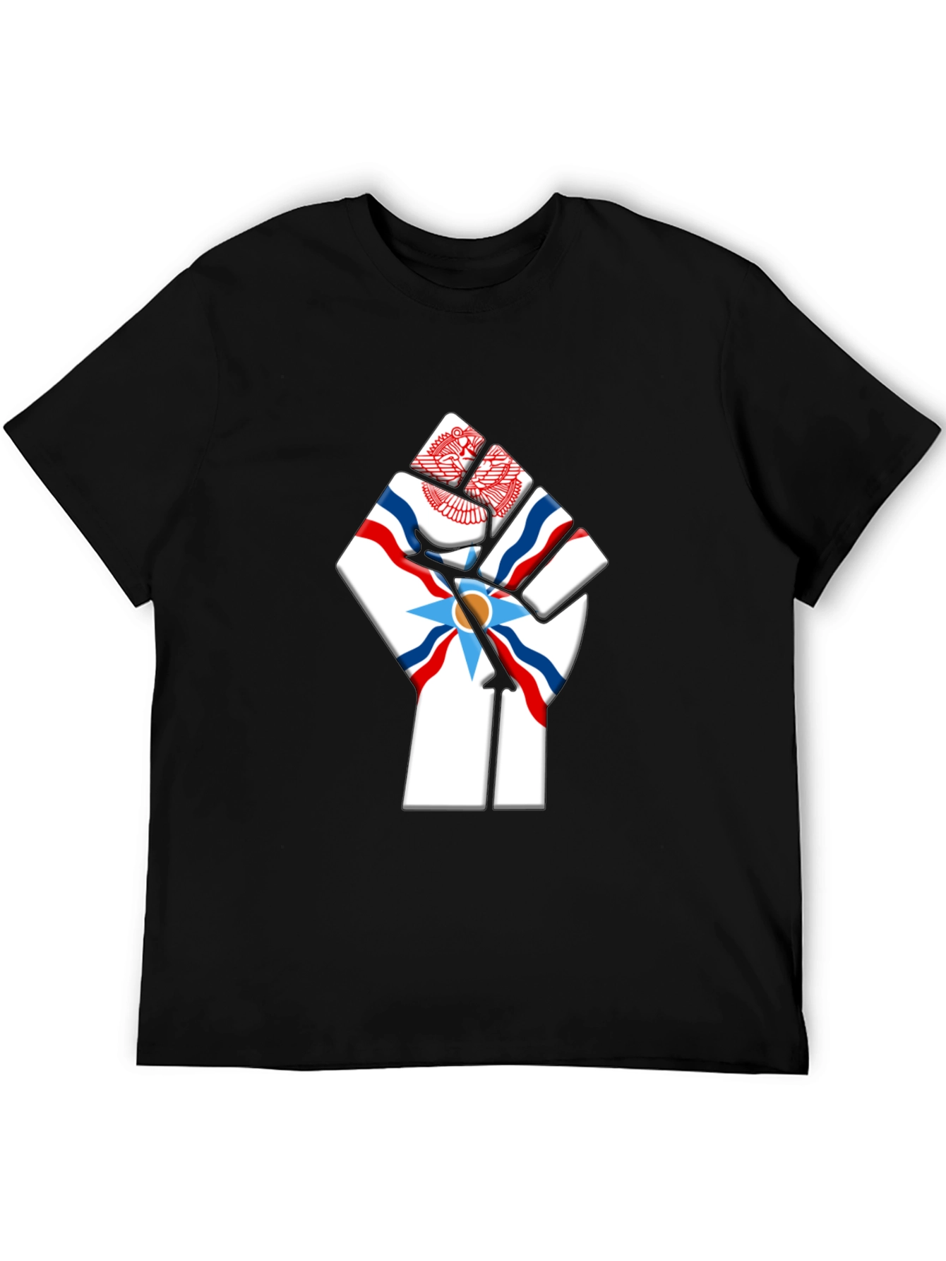 Assyrian Flag Fist T-Shirt