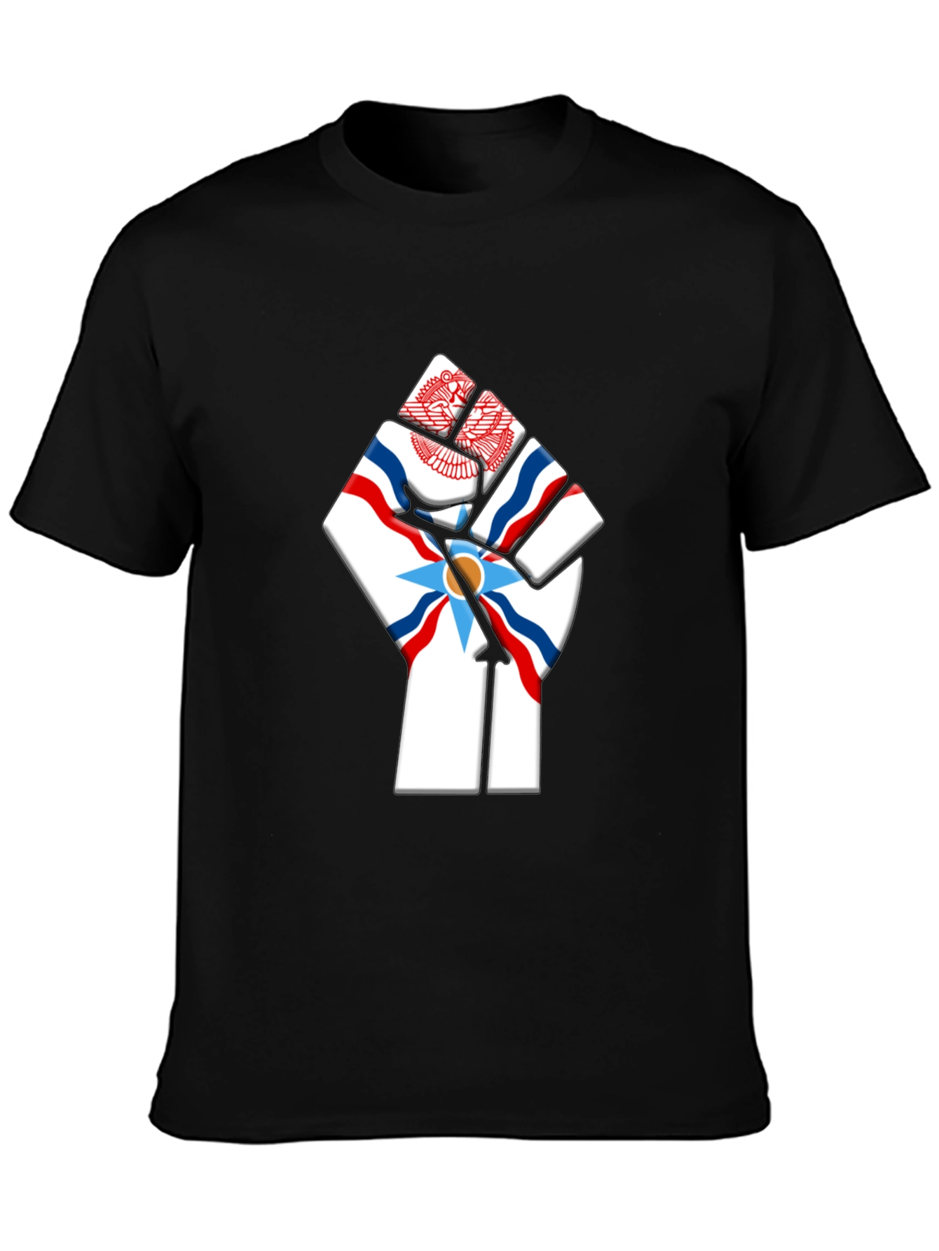 Assyrian Flag Fist T-Shirt