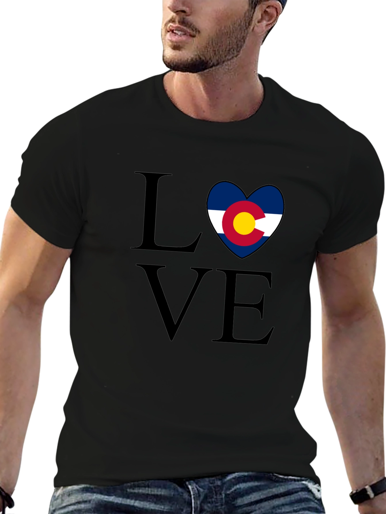 Colorado Love Graphic Tee - State Pride T-Shirt