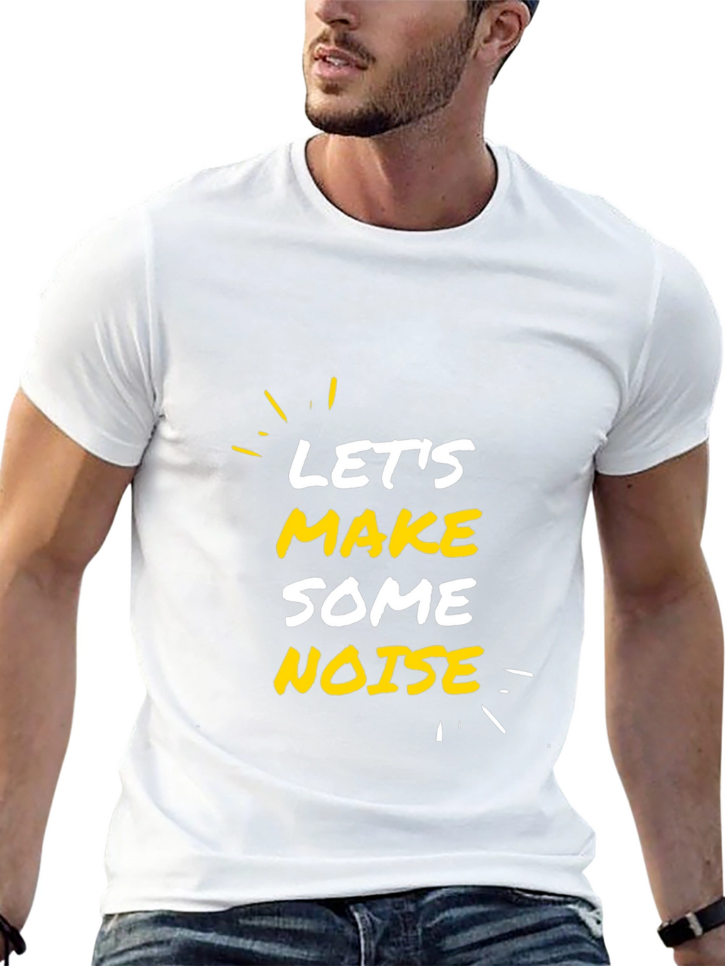Lets Make Some Noise Graphic Tee