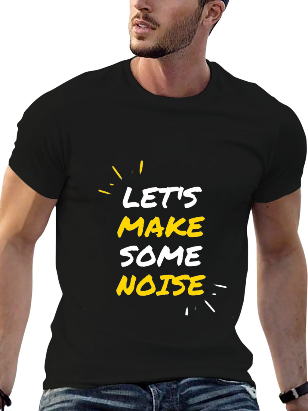 Lets Make Some Noise Graphic Tee