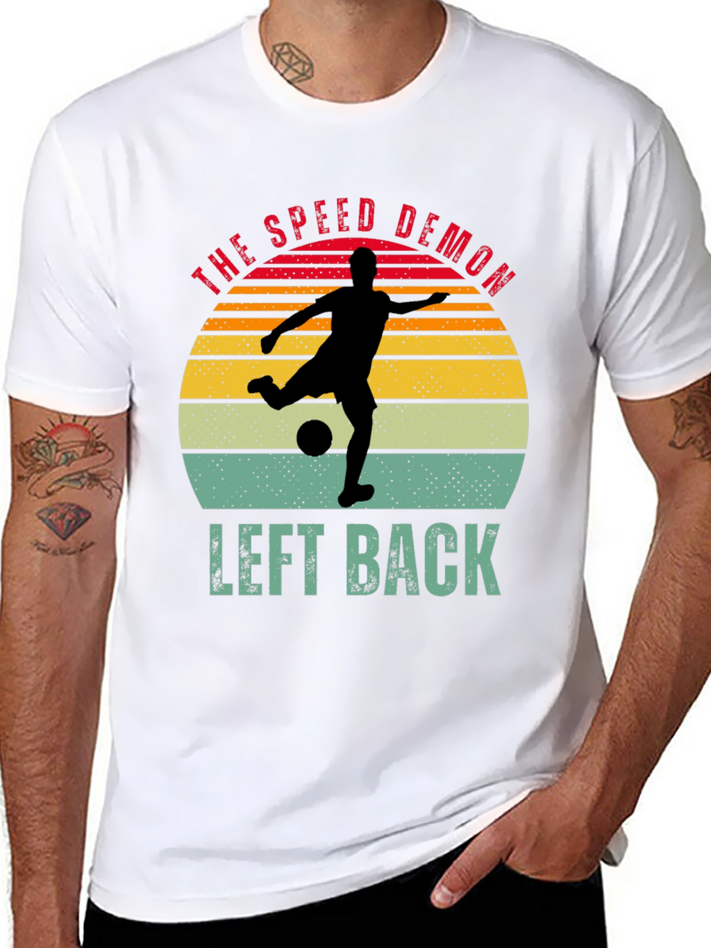 The Speed Demon Left Back T-Shirt