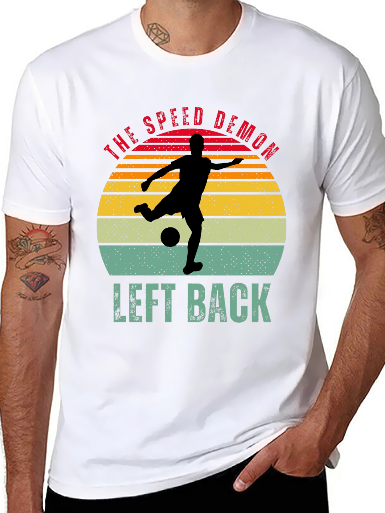 The Speed Demon Left Back T-Shirt
