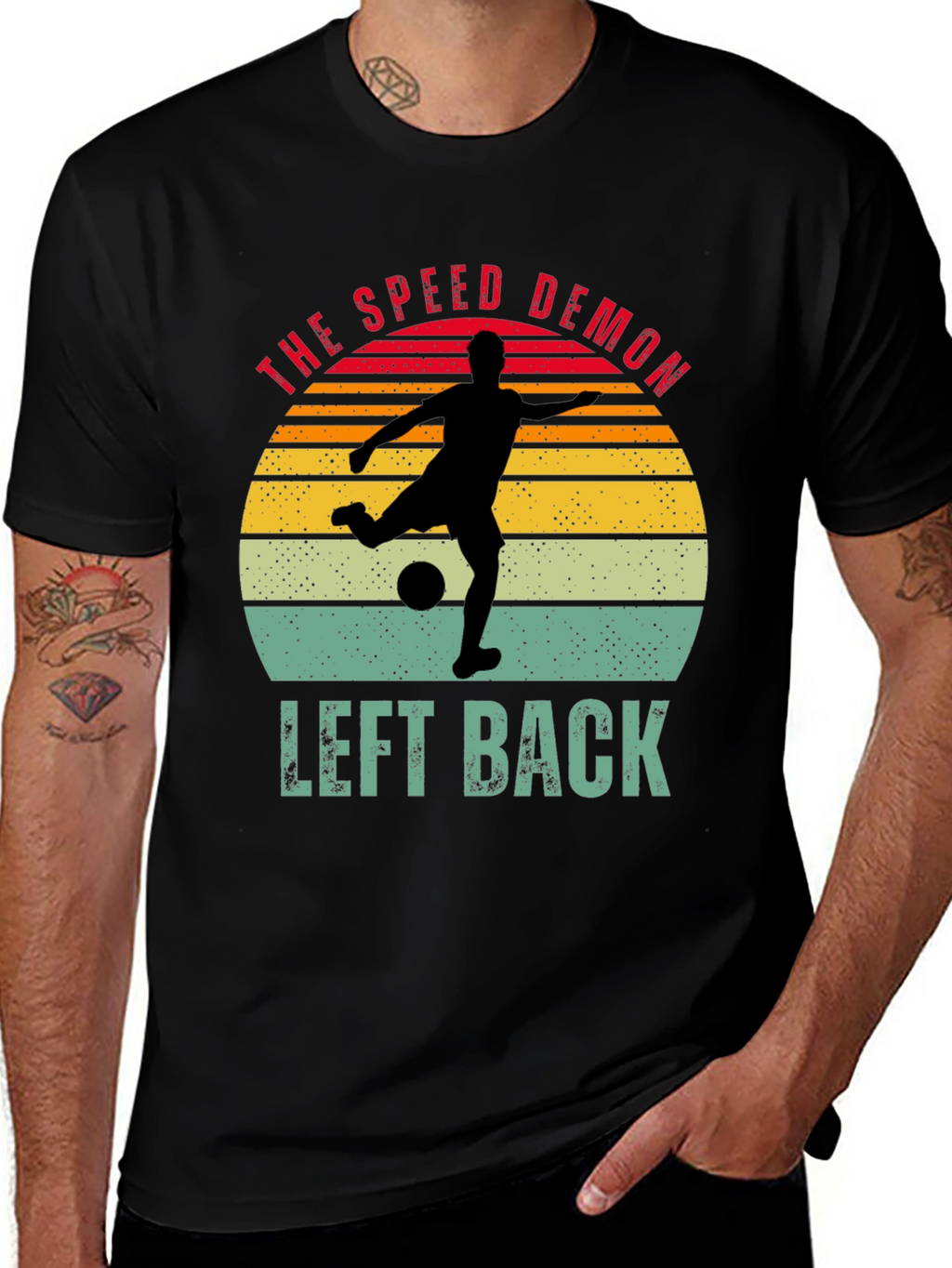 The Speed Demon Left Back T-Shirt