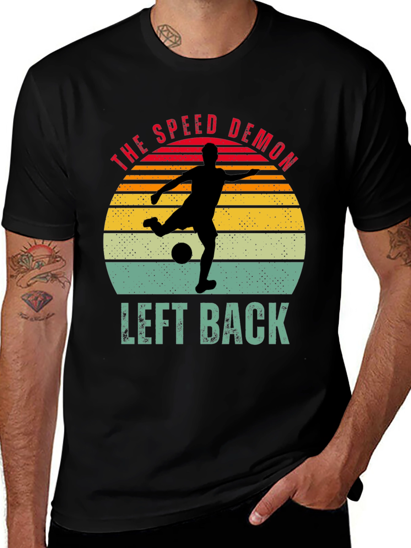 The Speed Demon Left Back T-Shirt