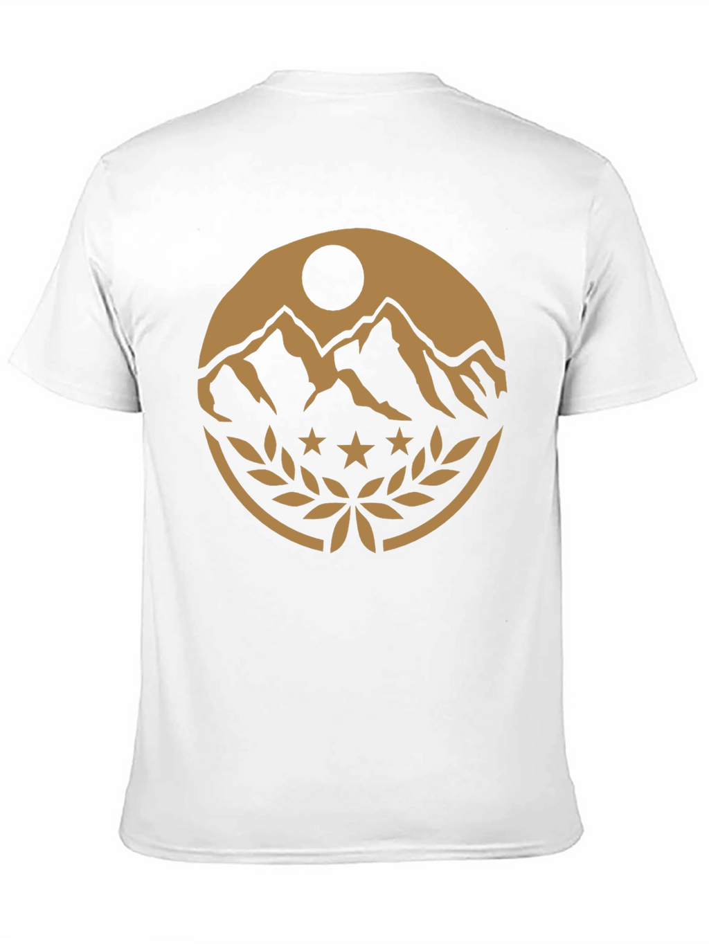 Mountain Peak Emblem Black T-Shirt