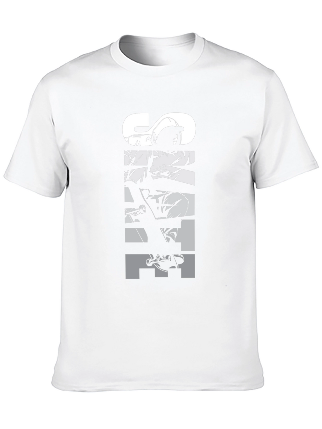 Skater Graphic T-Shirt - Urban Style Tee