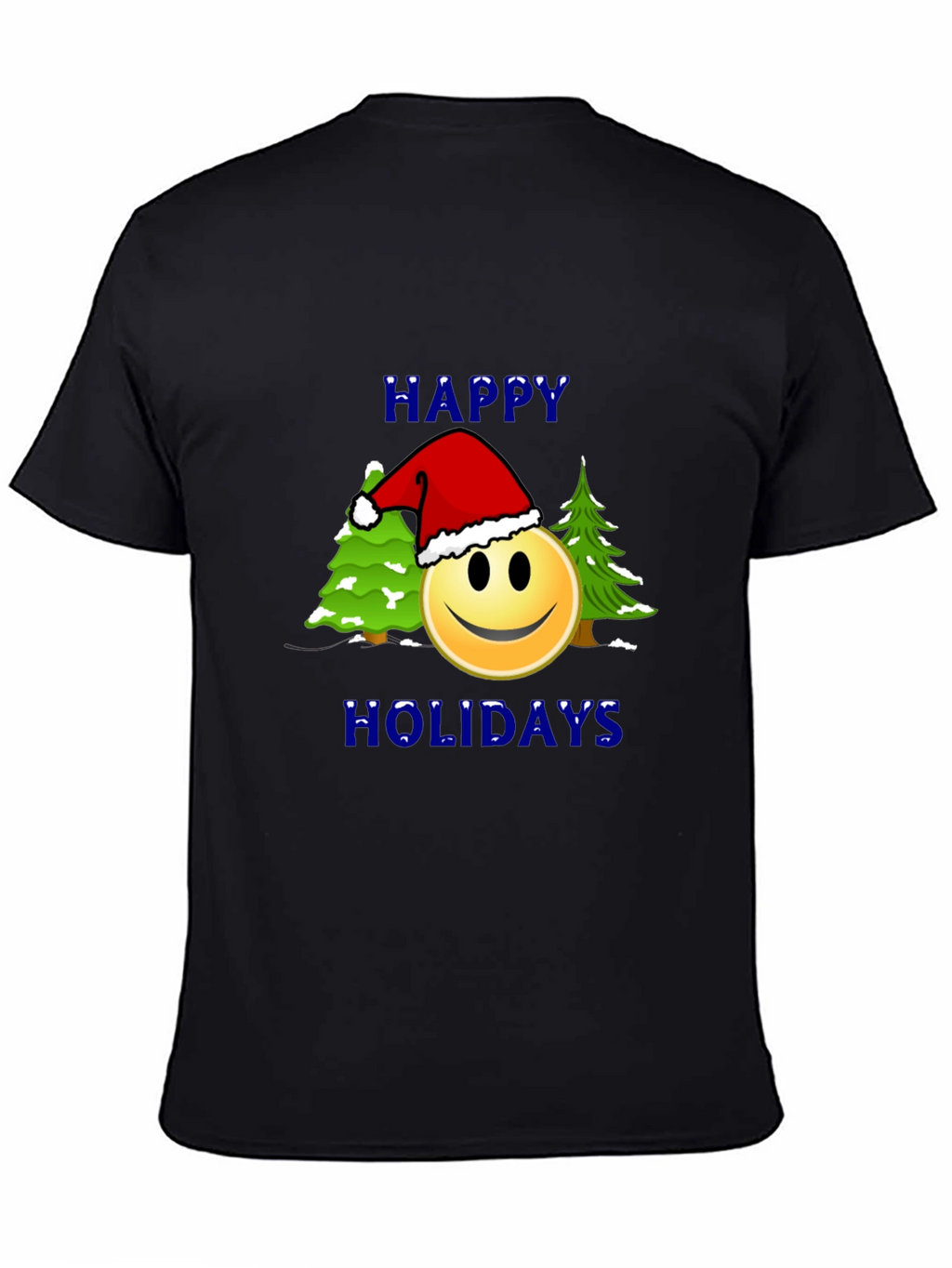 Holiday Smiley T-Shirt - Festive & Fun!