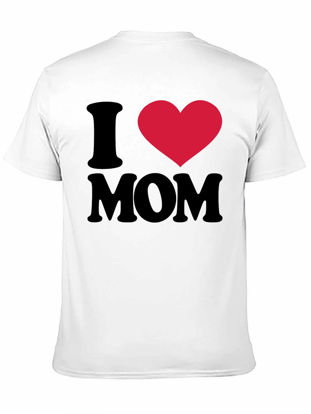 I Heart Mom Black T-Shirt