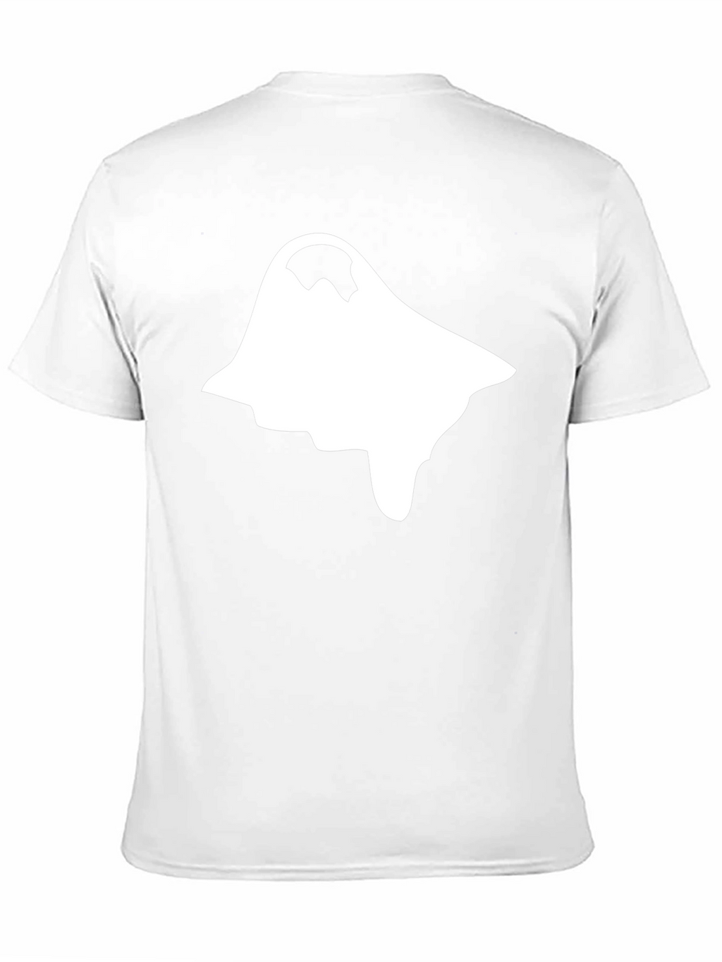Ghost Graphic Black T-Shirt - Halloween Style