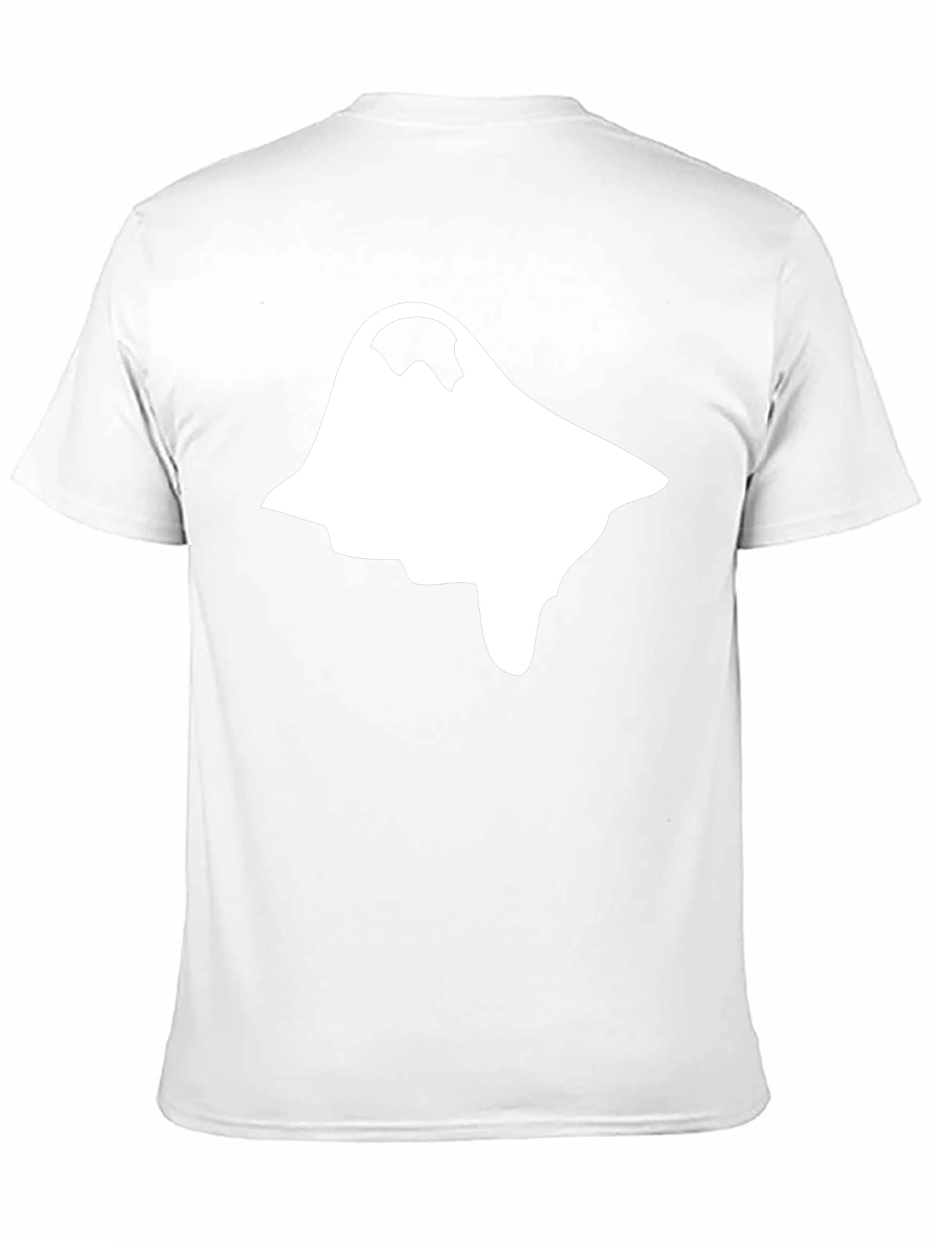 Ghost Graphic Black T-Shirt - Halloween Style