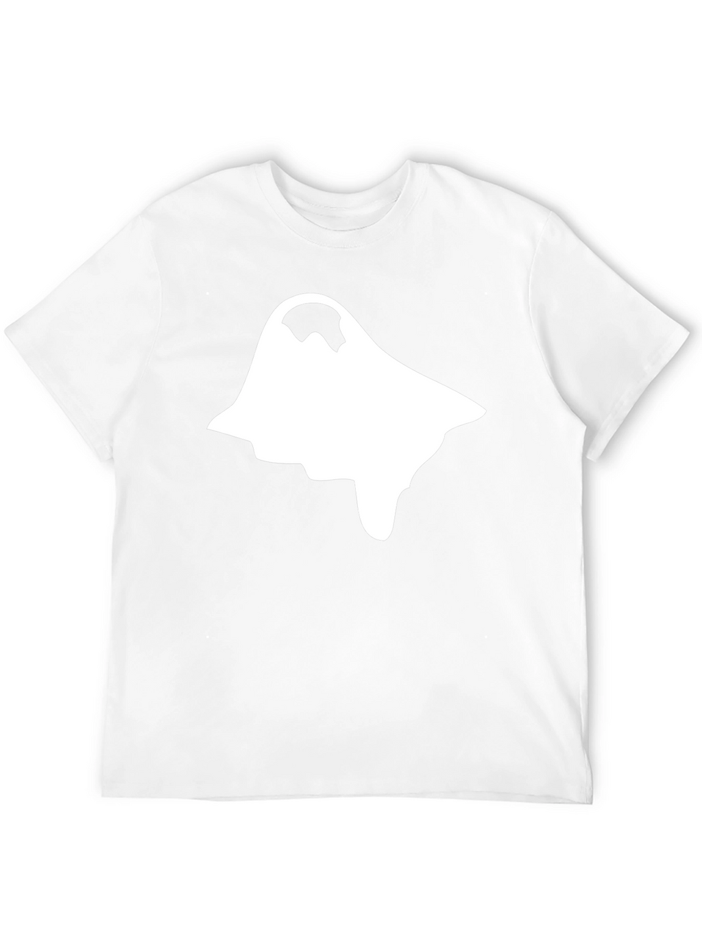 Ghost Graphic Black T-Shirt - Halloween Style