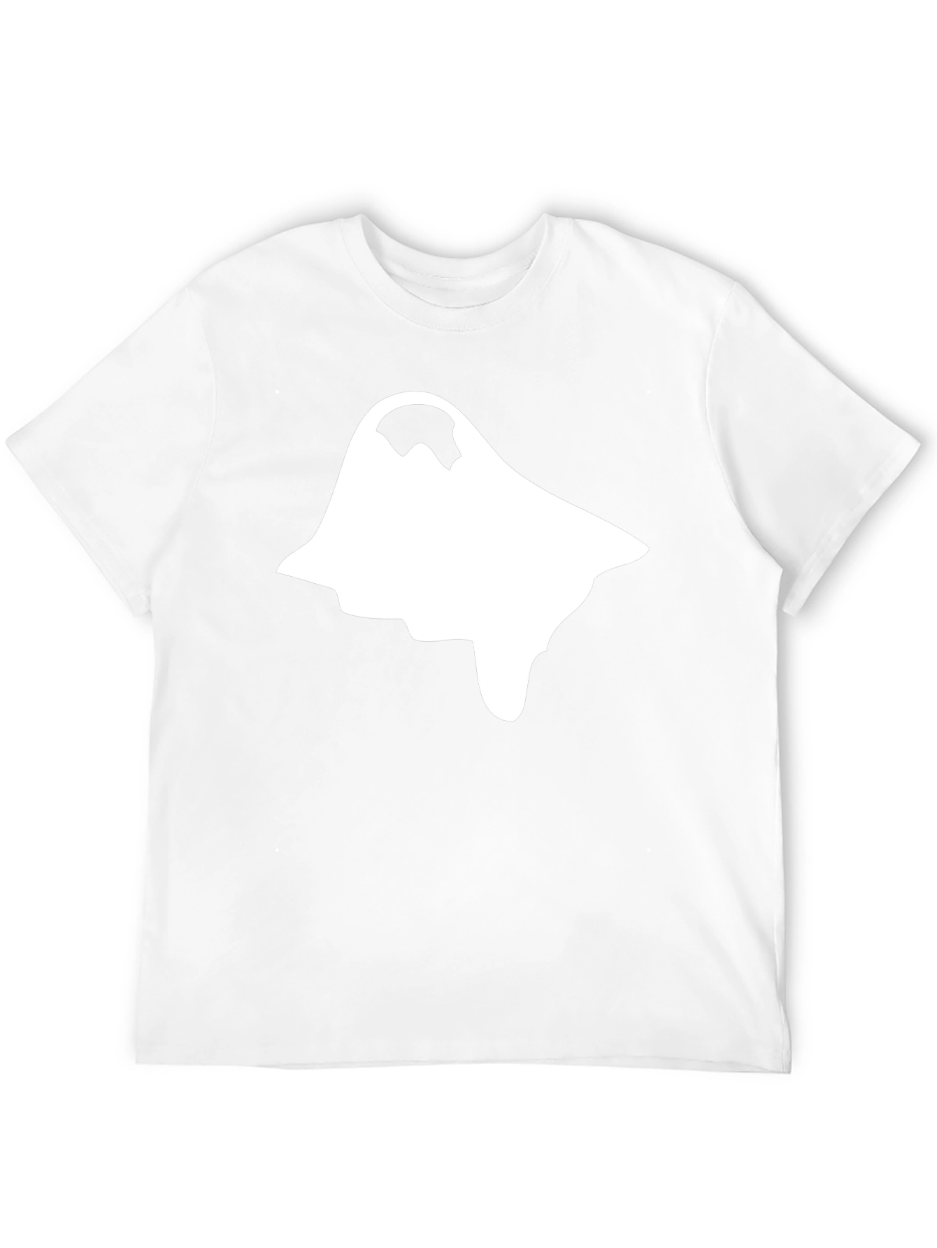 Ghost Graphic Black T-Shirt - Halloween Style