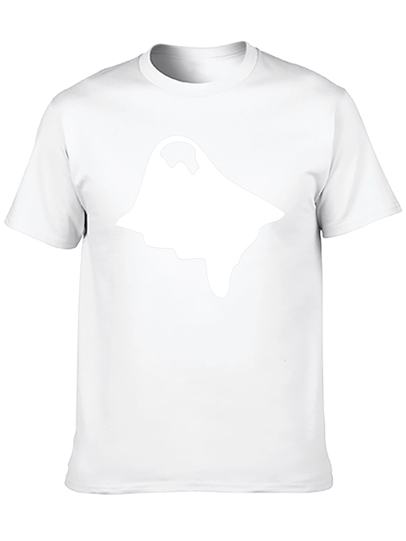 Ghost Graphic Black T-Shirt - Halloween Style