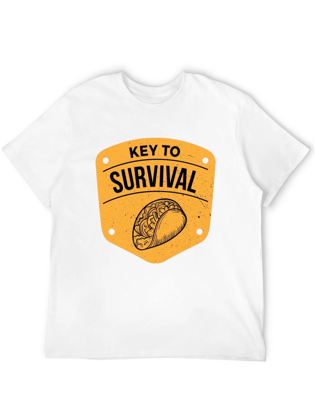 Taco Key to Survival Graphic T-Shirt