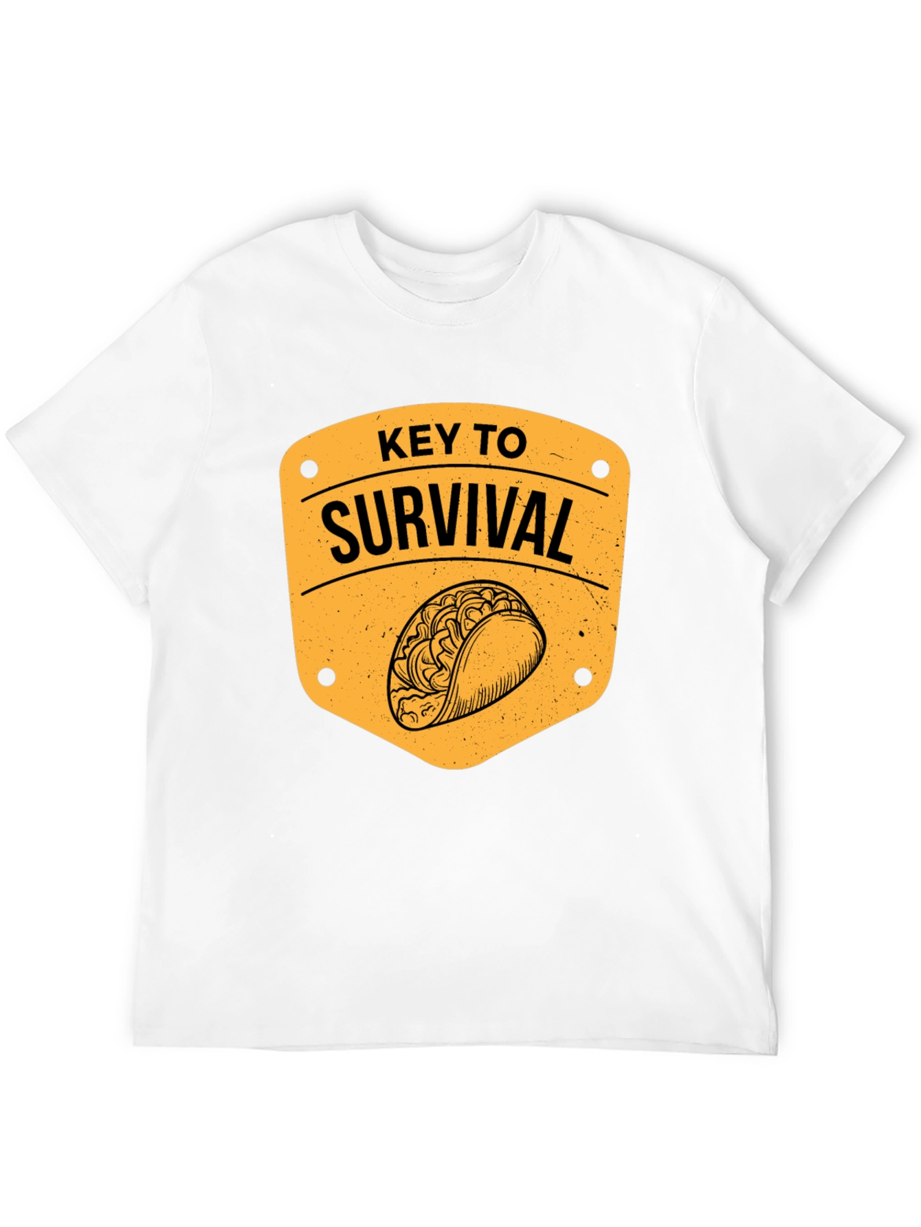 Taco Key to Survival Graphic T-Shirt