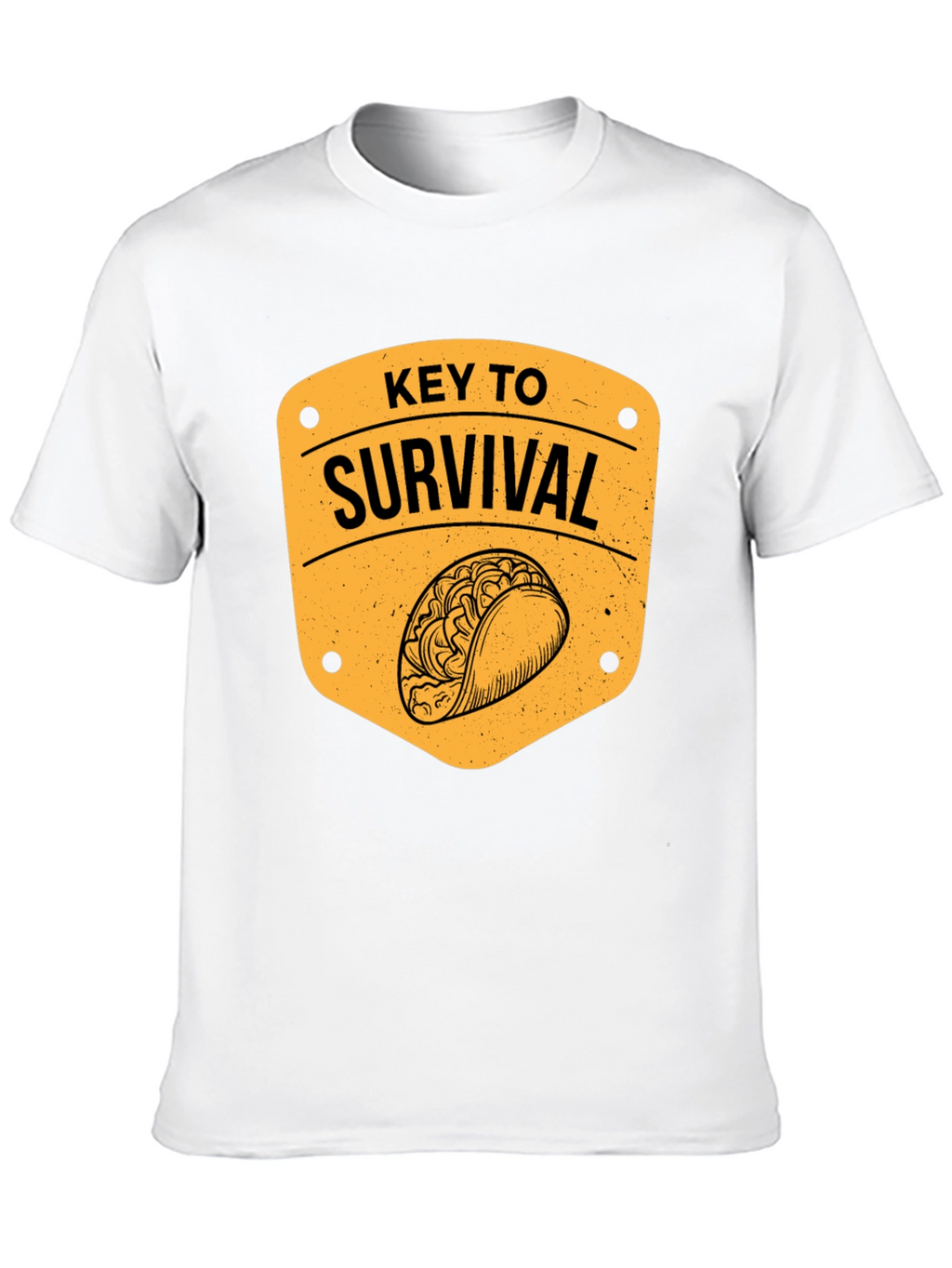 Taco Key to Survival Graphic T-Shirt