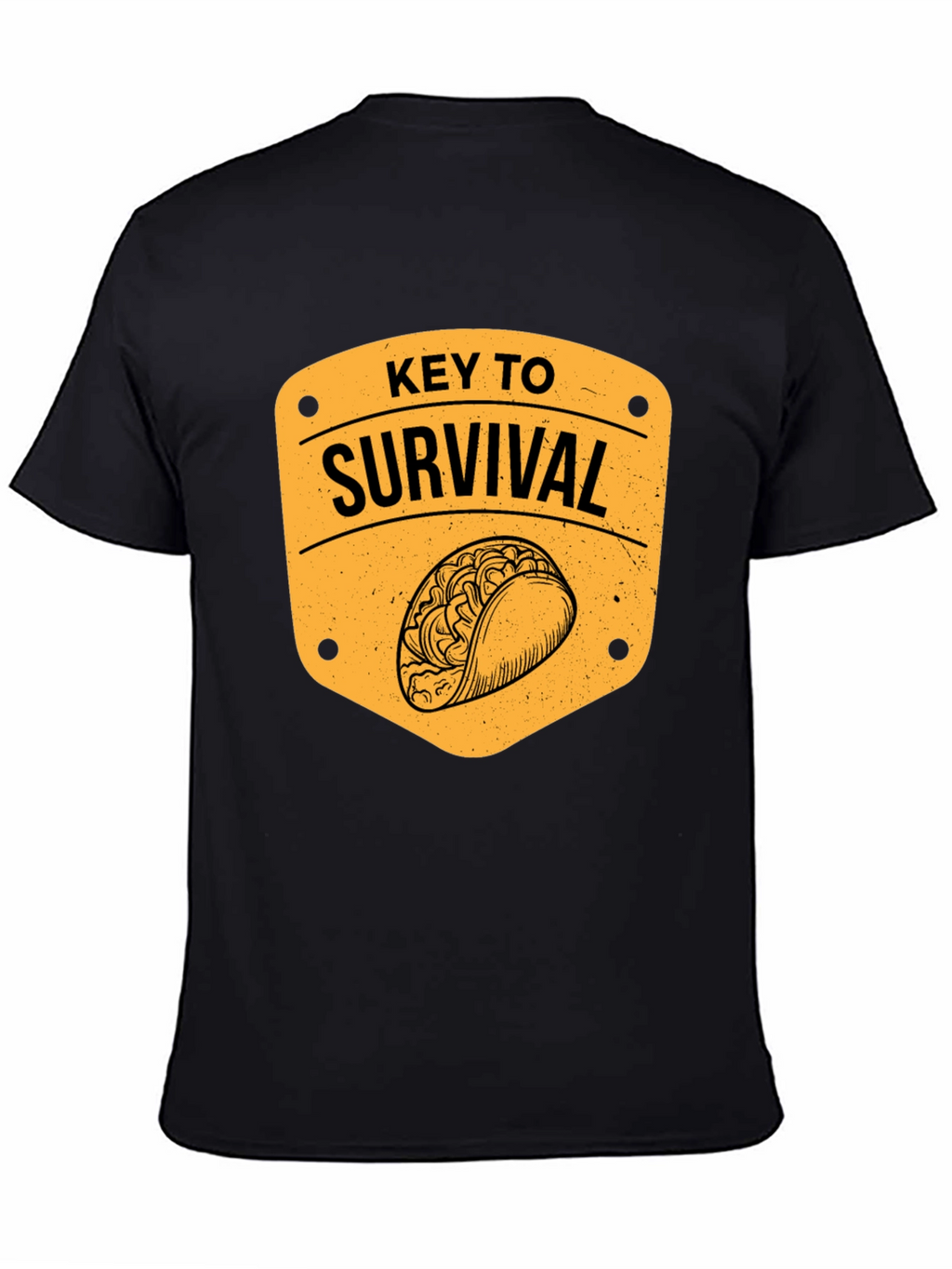 Taco Key to Survival Graphic T-Shirt