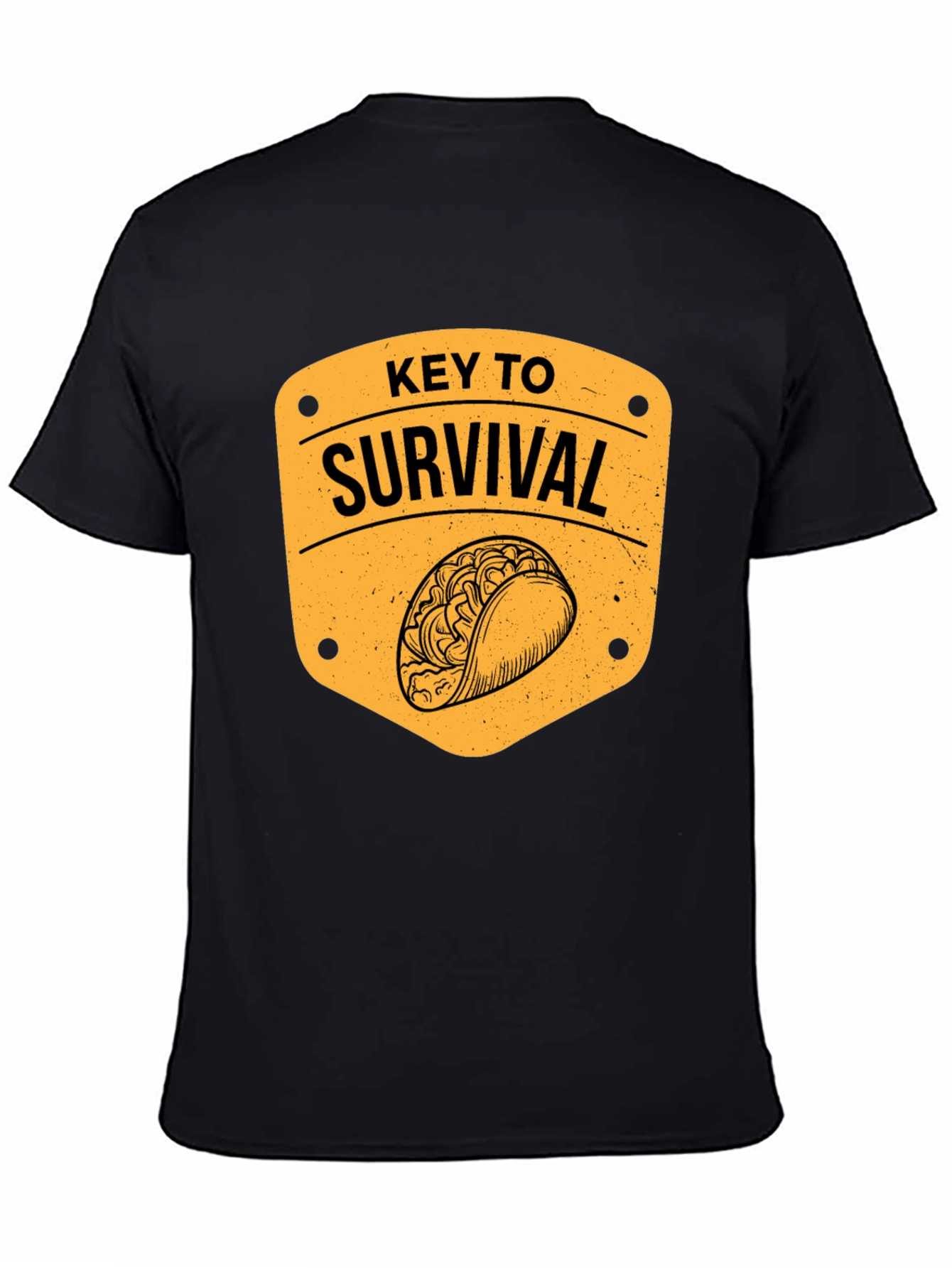 Taco Key to Survival Graphic T-Shirt