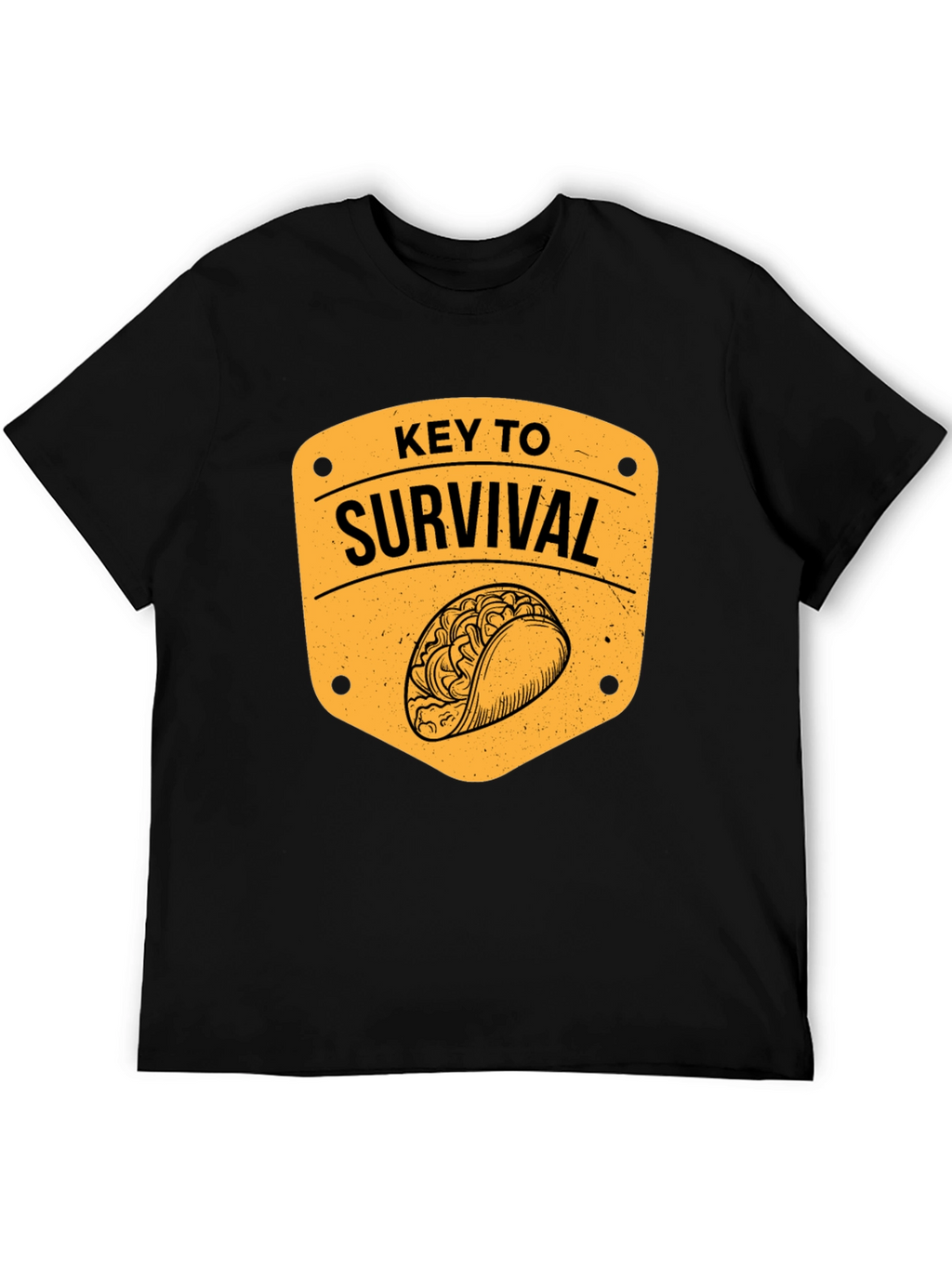 Taco Key to Survival Graphic T-Shirt