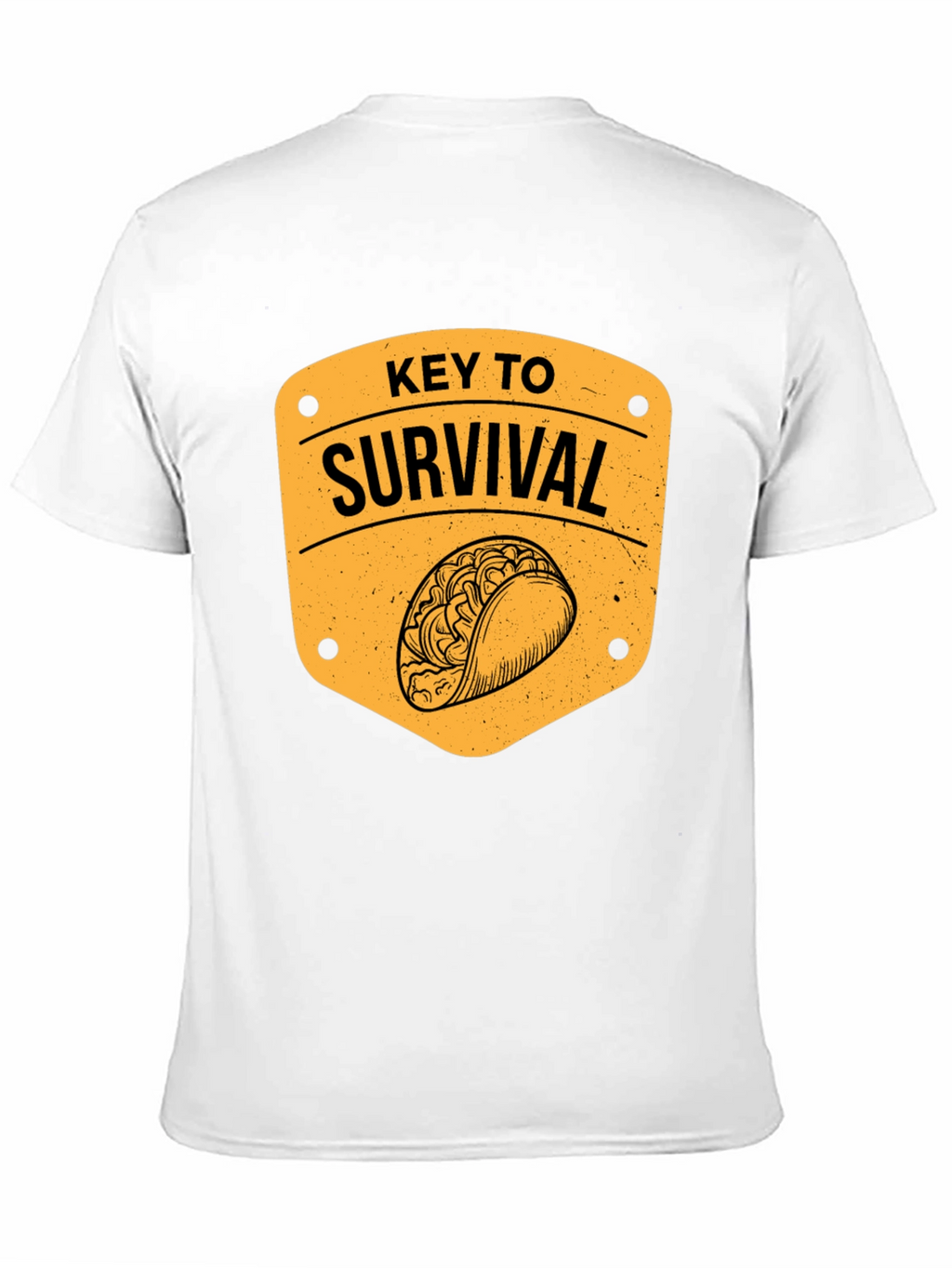 Taco Key to Survival Graphic T-Shirt