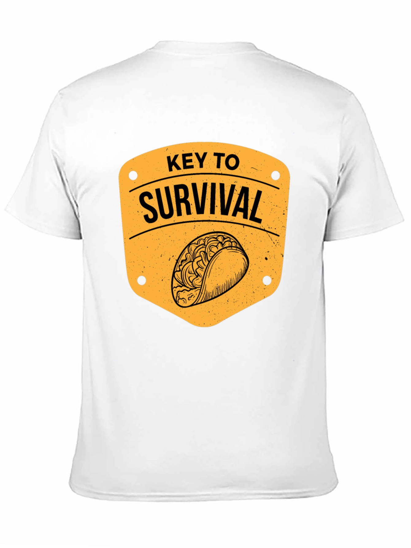 Taco Key to Survival Graphic T-Shirt