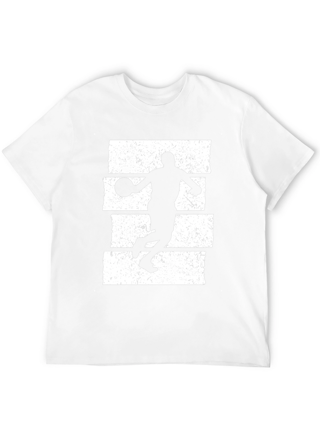 Basketball Player Graphic T-Shirt - Black