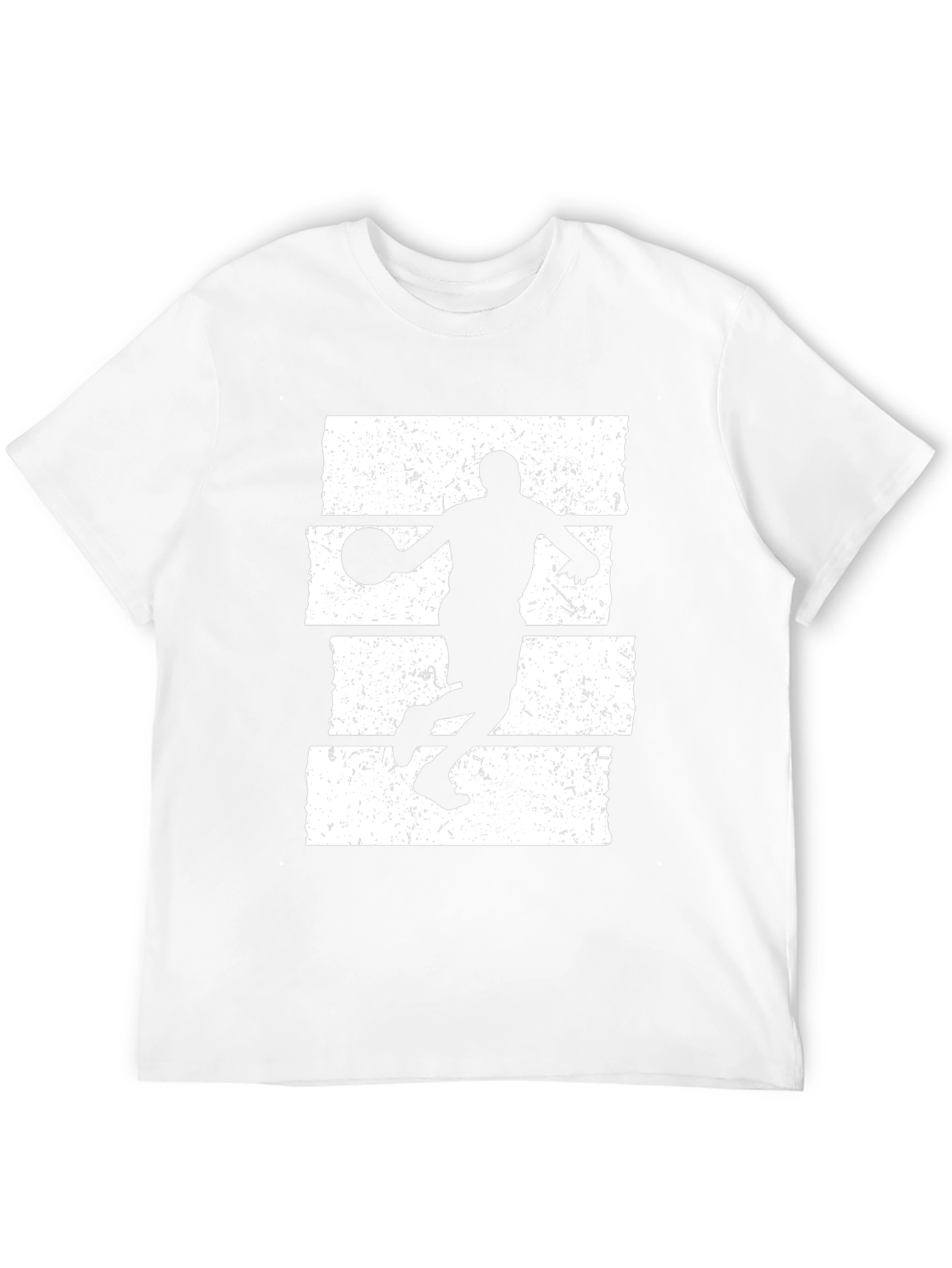 Basketball Player Graphic T-Shirt - Black
