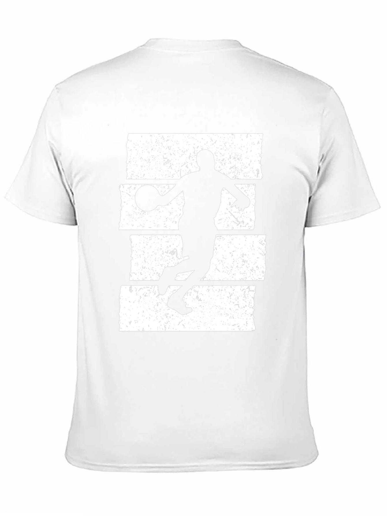 Basketball Player Graphic T-Shirt - Black