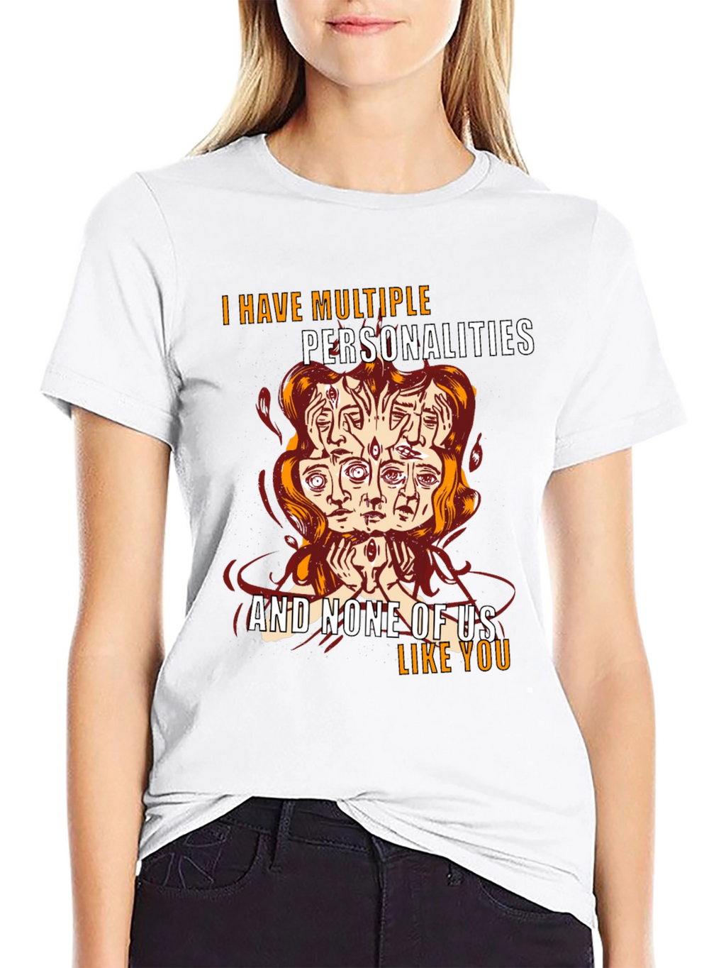 Multiple Personalities Graphic T-Shirt