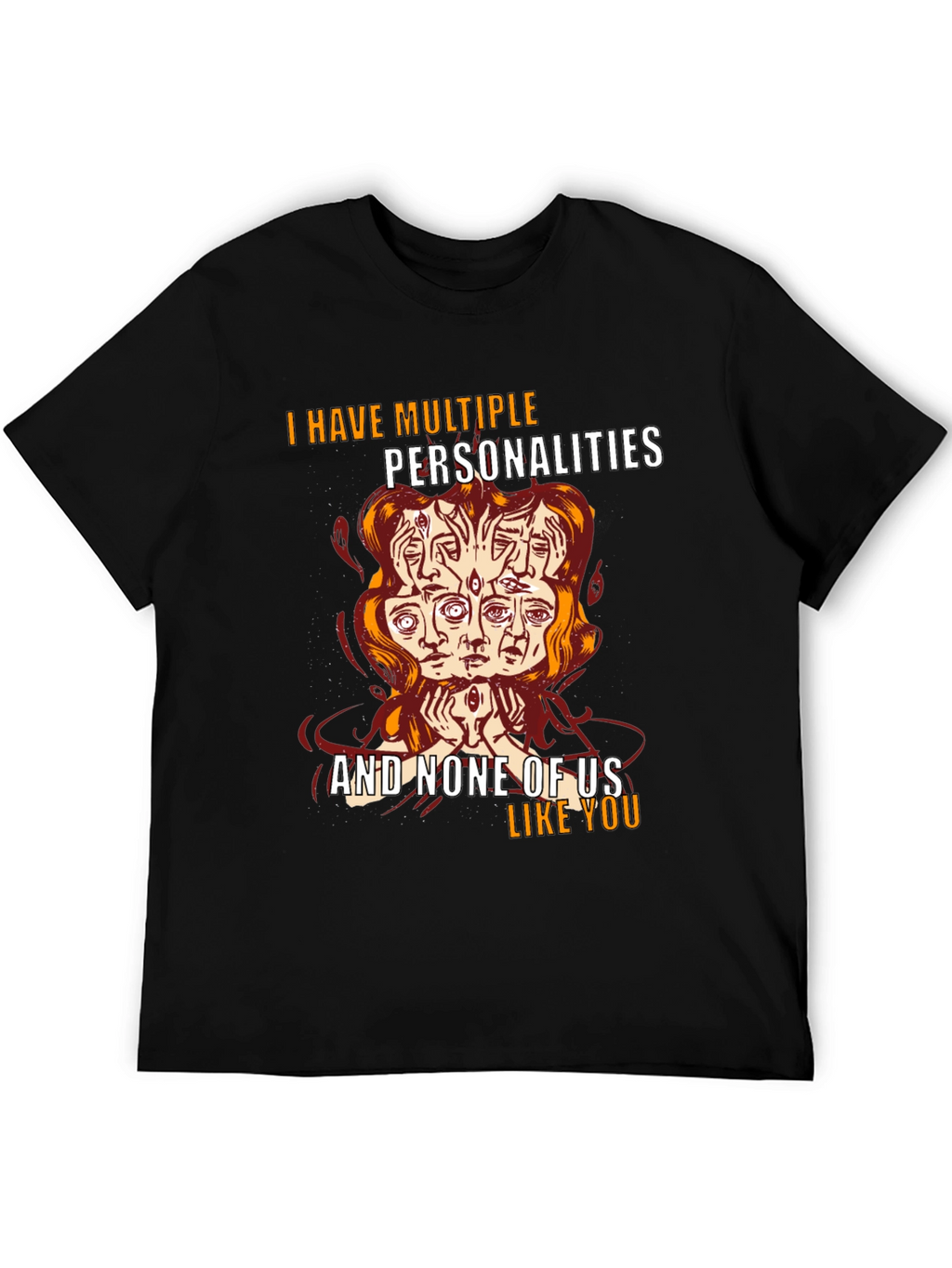 Multiple Personalities Graphic T-Shirt