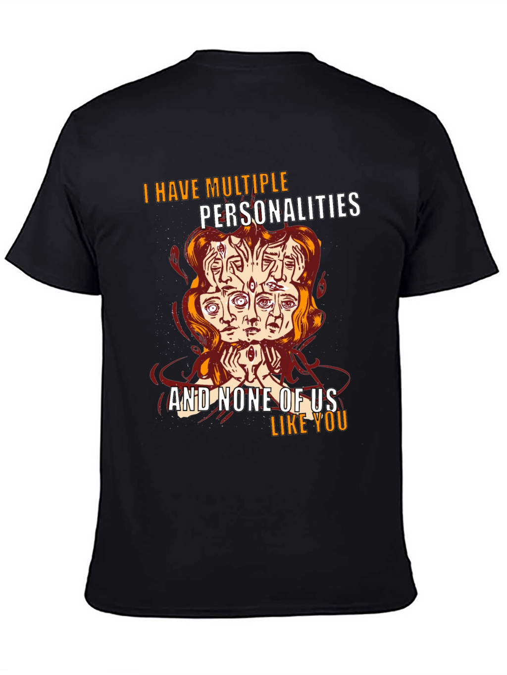 Multiple Personalities Graphic T-Shirt