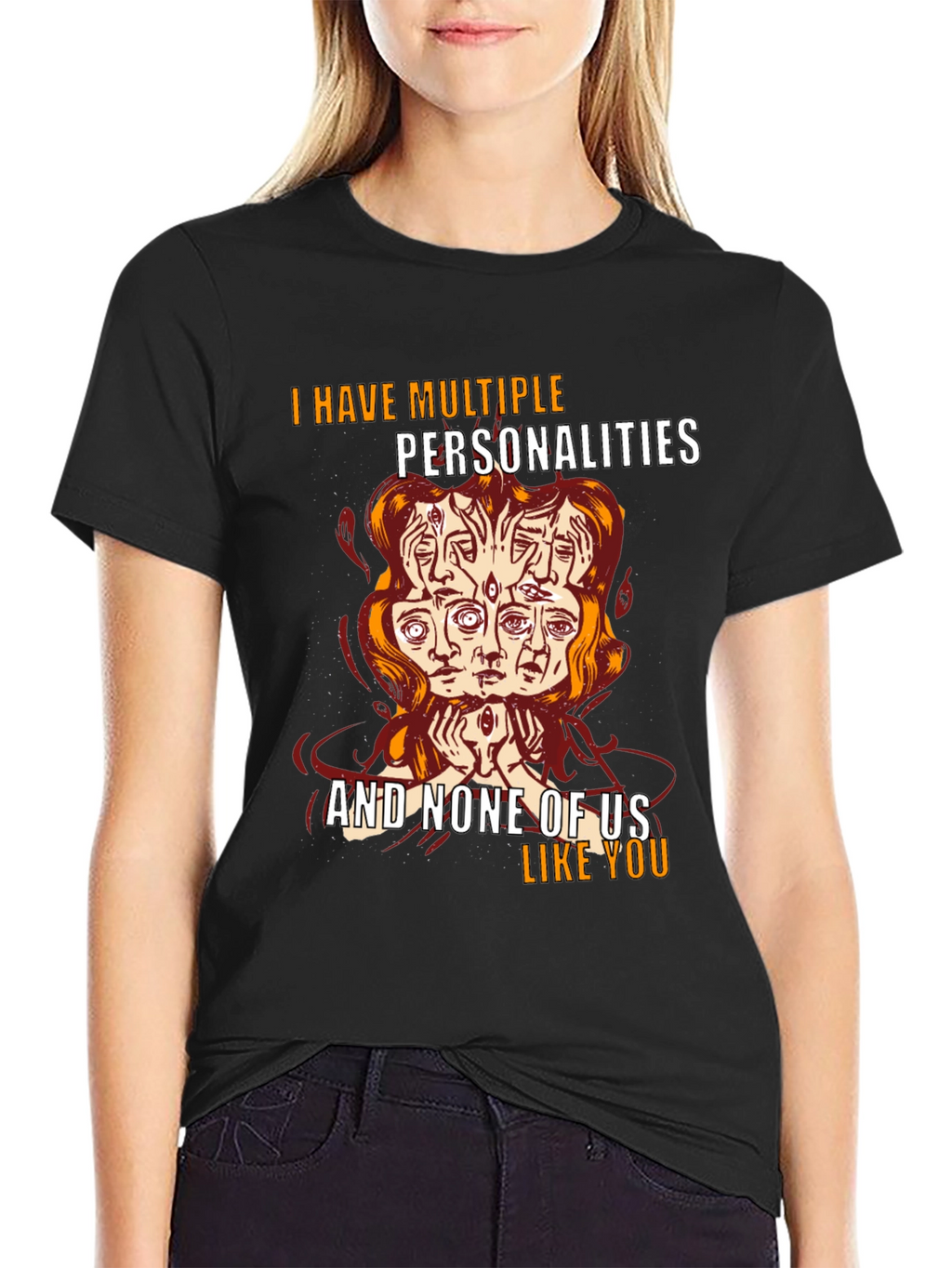 Multiple Personalities Graphic T-Shirt