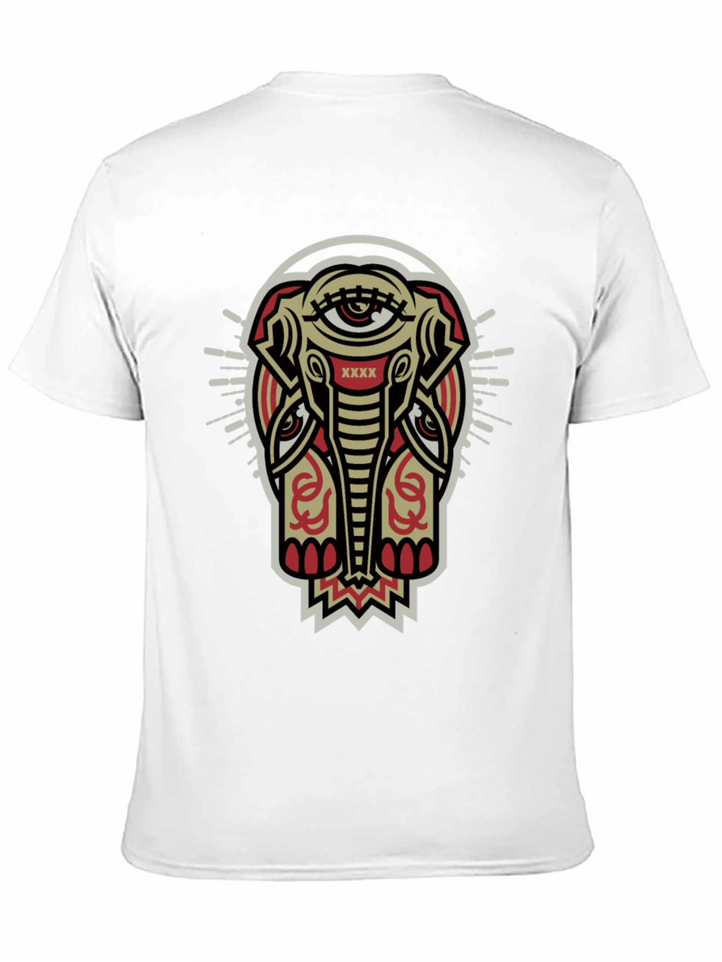 Mystic Elephant Graphic Tee - Black