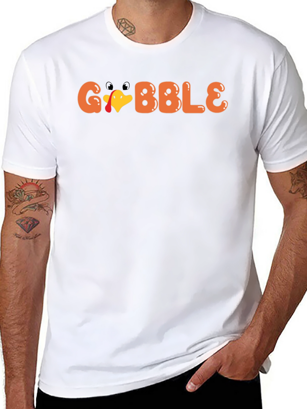 Gobble Turkey Thanksgiving T-Shirt