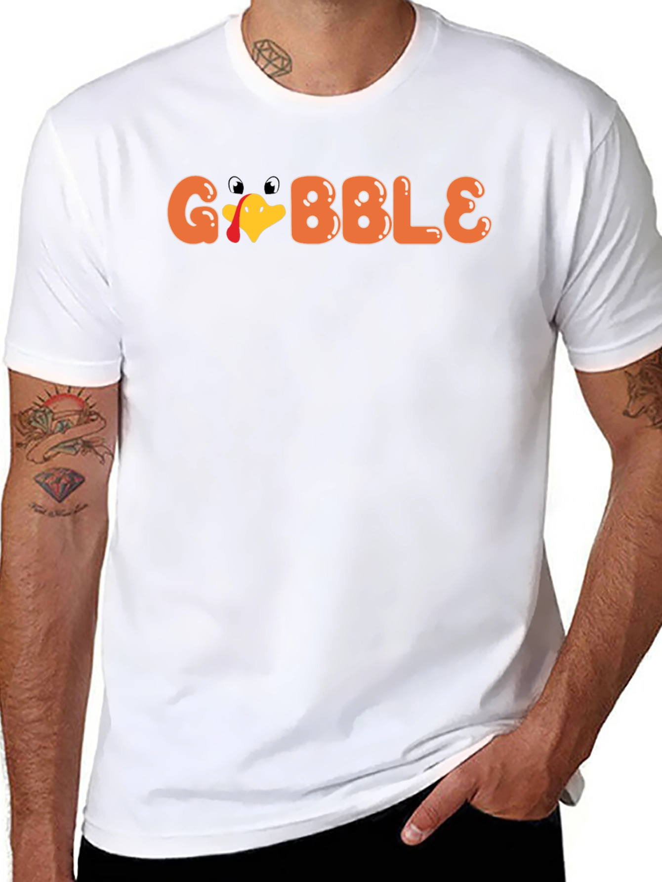 Gobble Turkey Thanksgiving T-Shirt