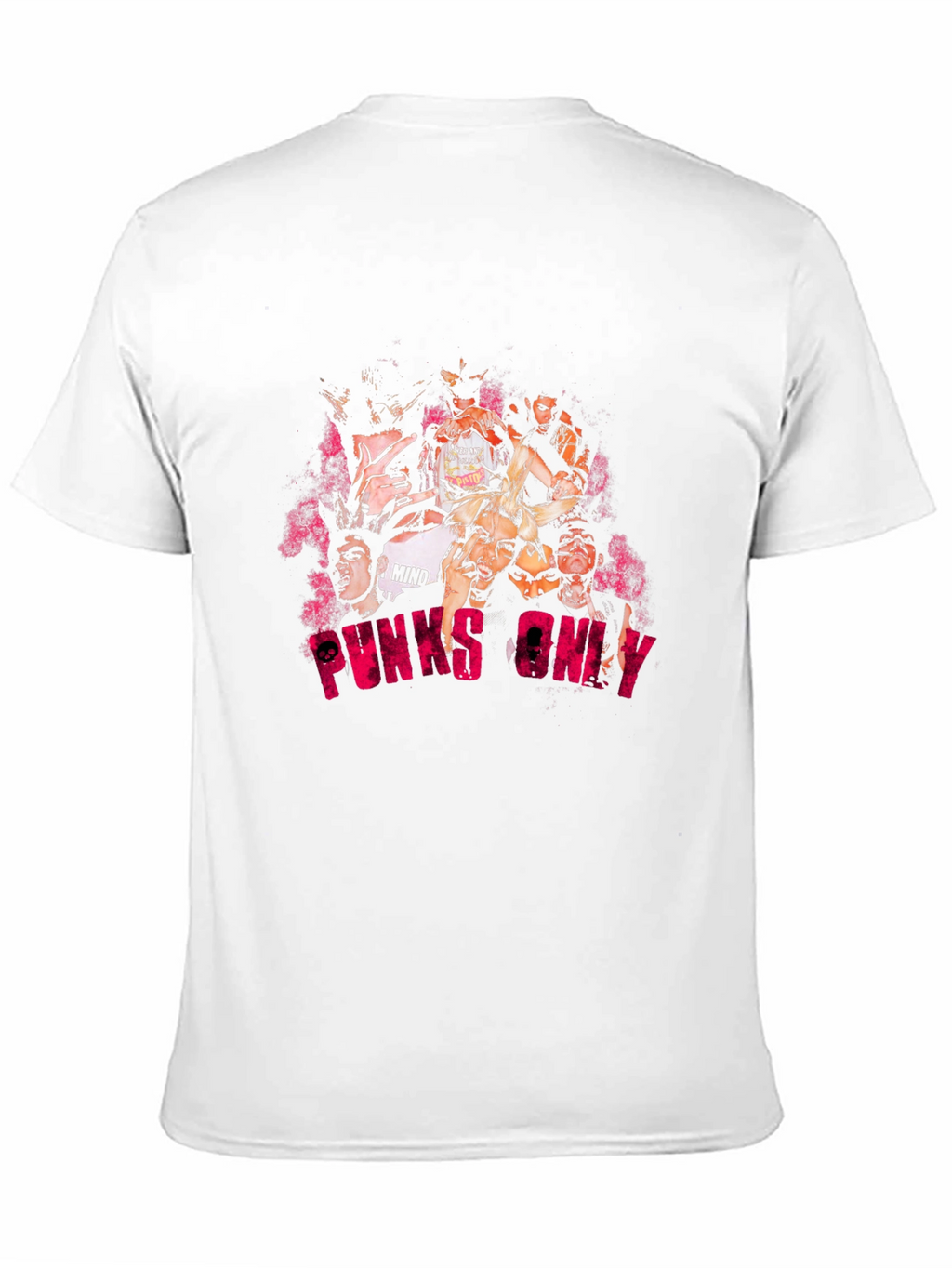 Punx Only Graphic Print T-Shirt