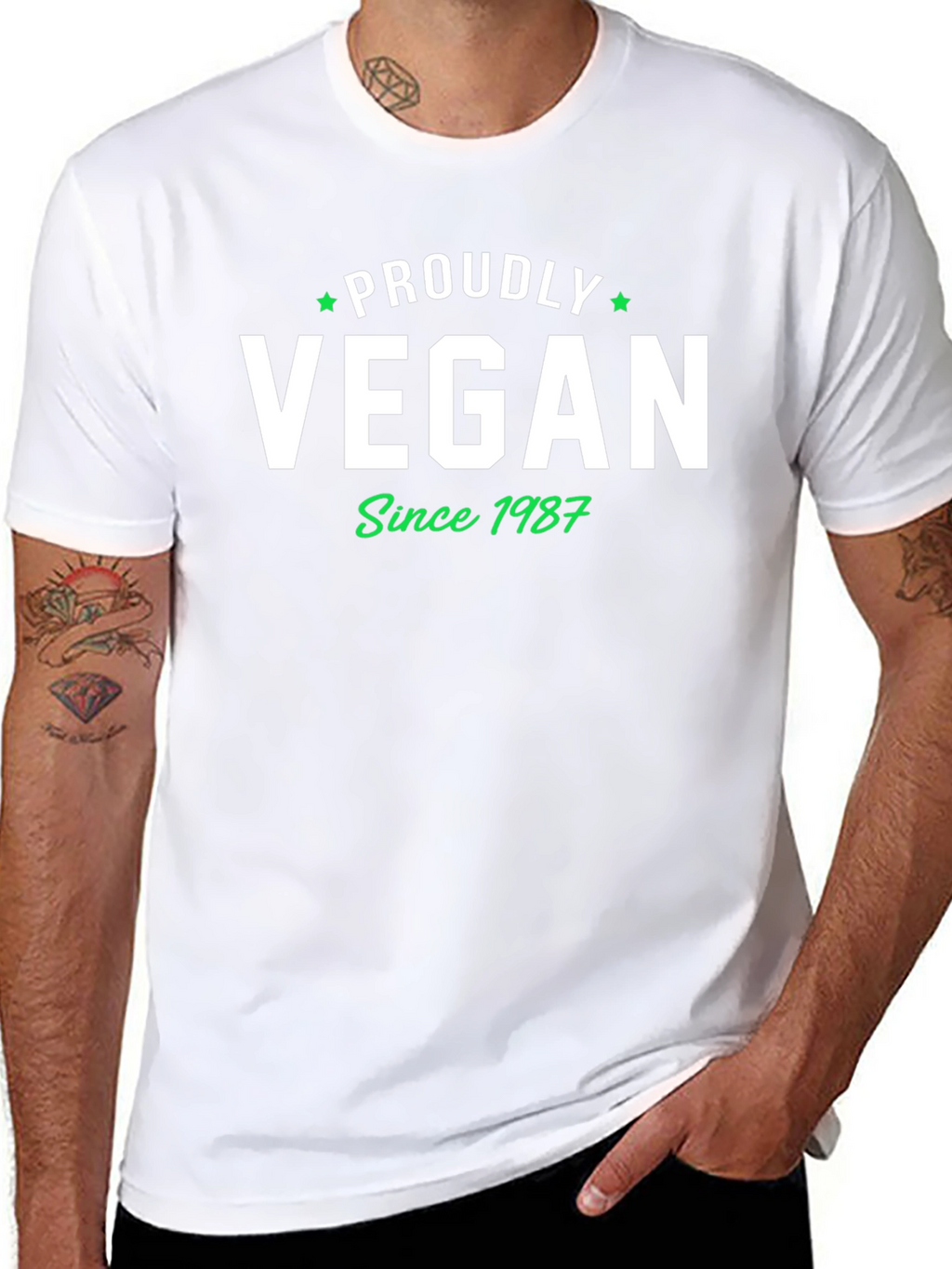 Proudly Vegan Since 1987 T-Shirt
