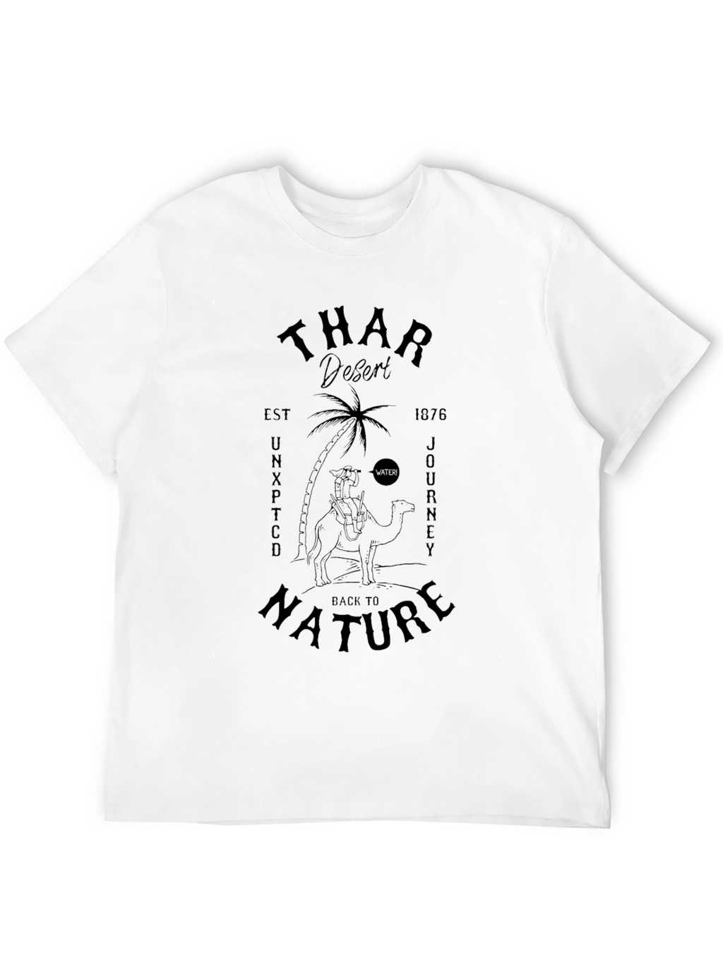 Thar Desert Back to Nature Graphic Tee