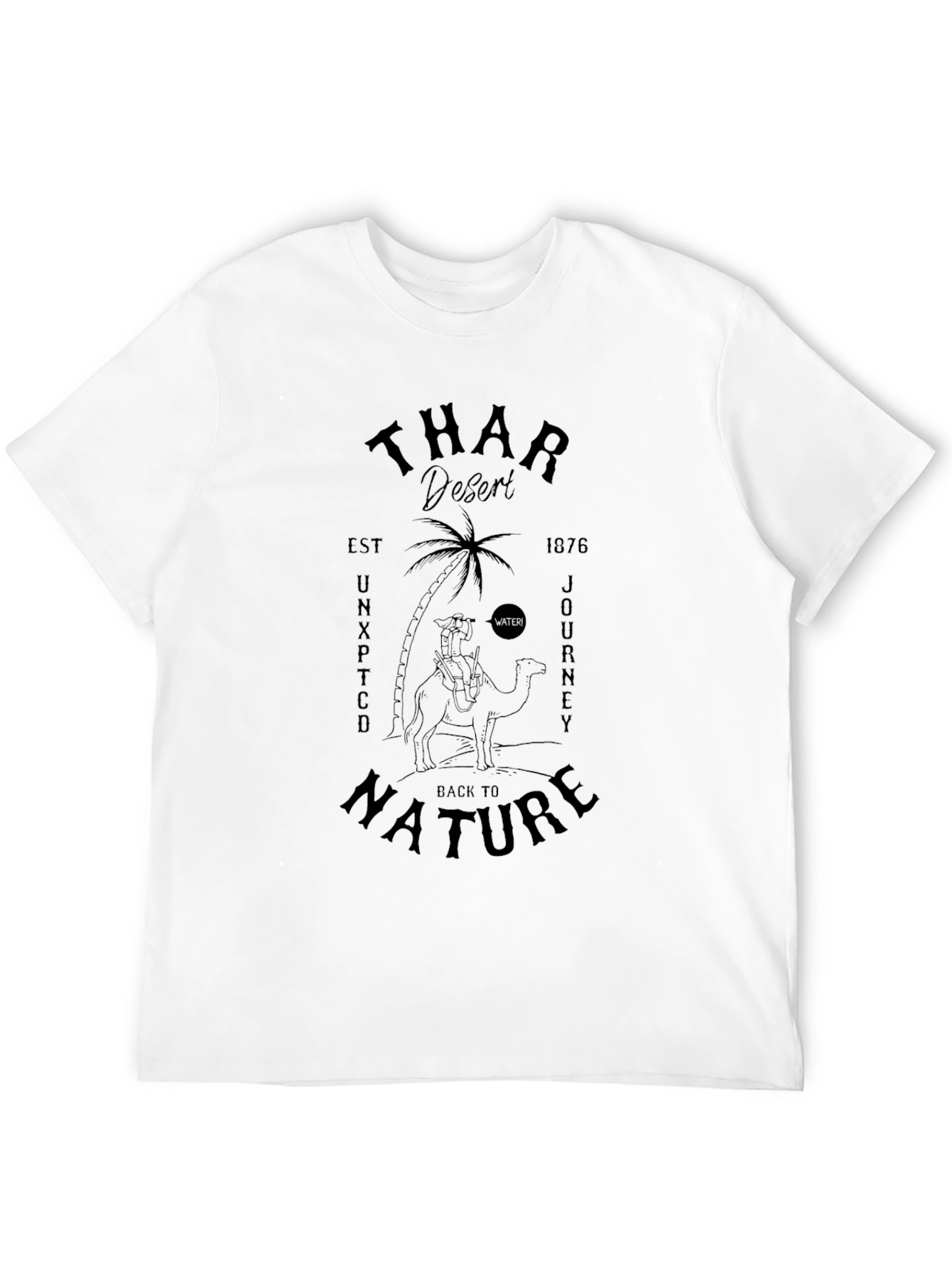 Thar Desert Back to Nature Graphic Tee
