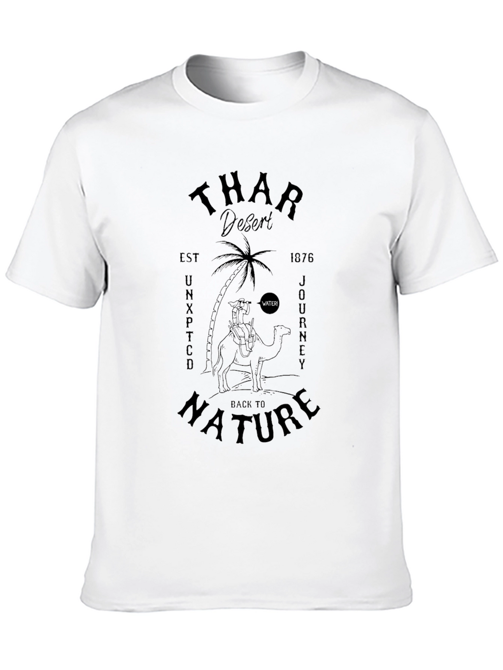 Thar Desert Back to Nature Graphic Tee