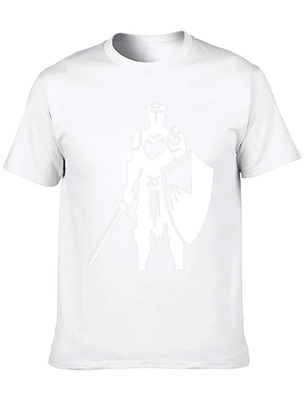Knight Graphic Tee - Medieval Warrior T-Shirt