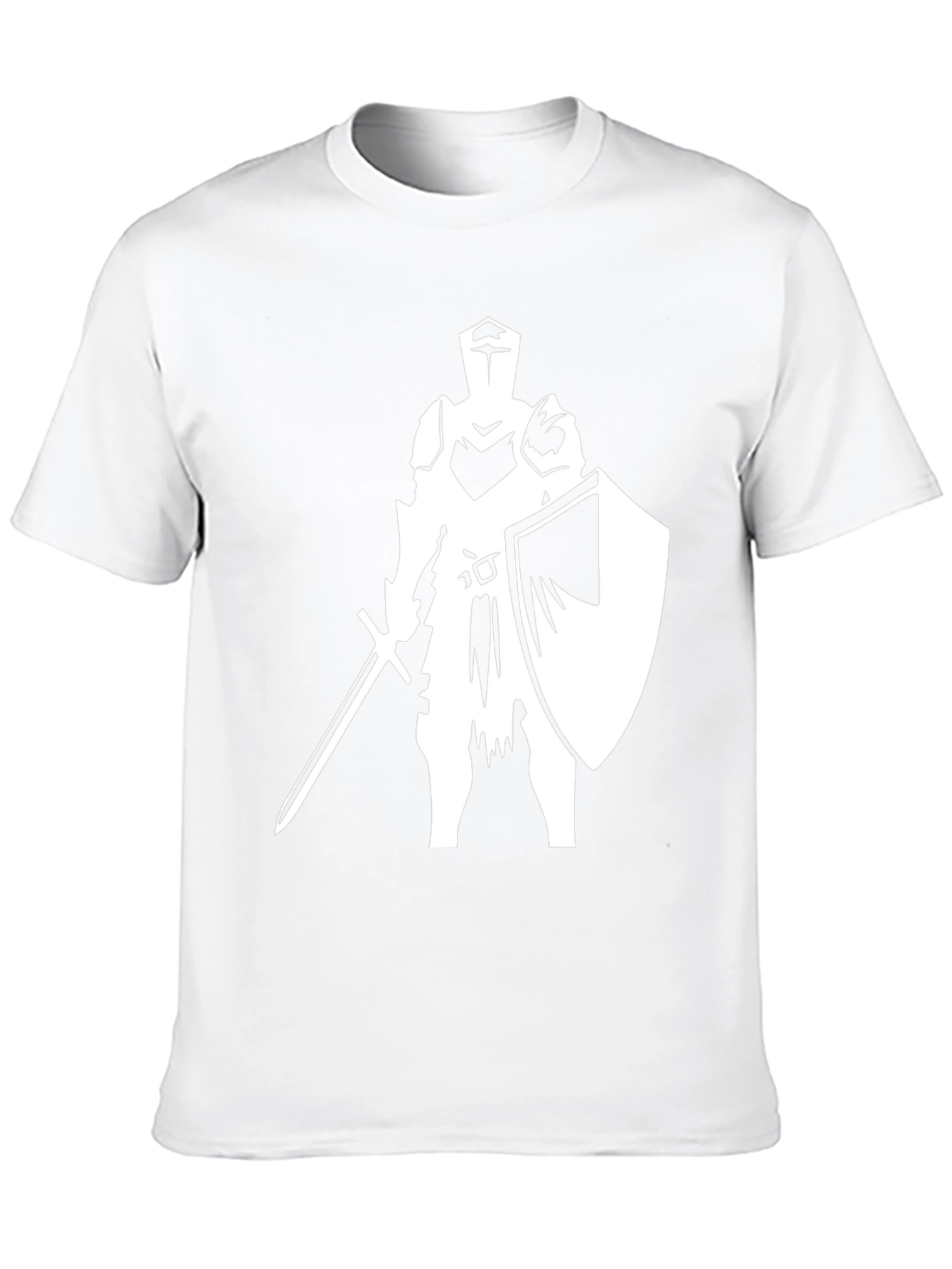 Knight Graphic Tee - Medieval Warrior T-Shirt
