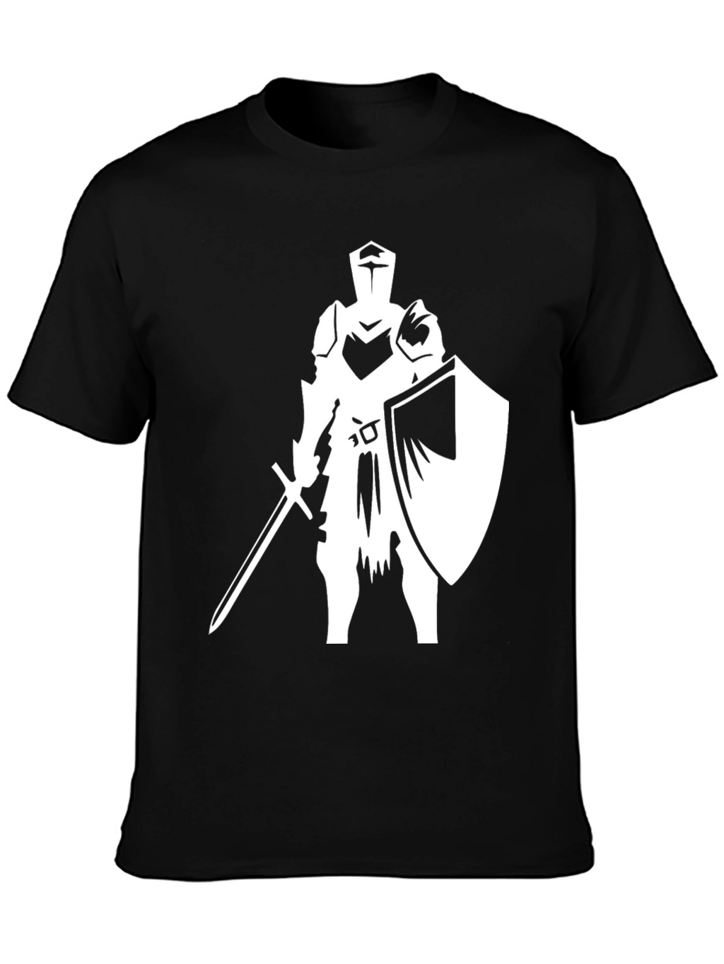 Knight Graphic Tee - Medieval Warrior T-Shirt