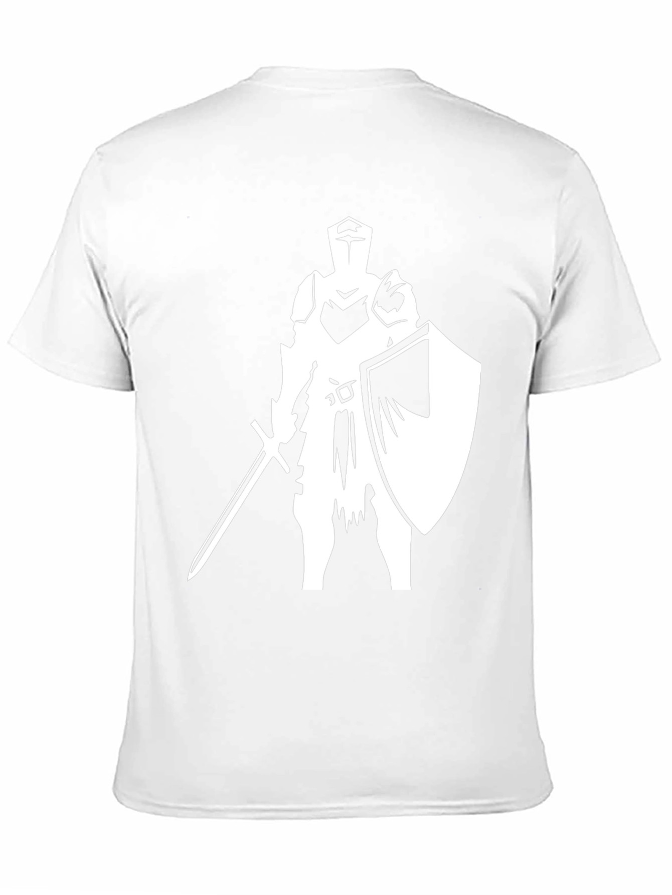 Knight Graphic Tee - Medieval Warrior T-Shirt