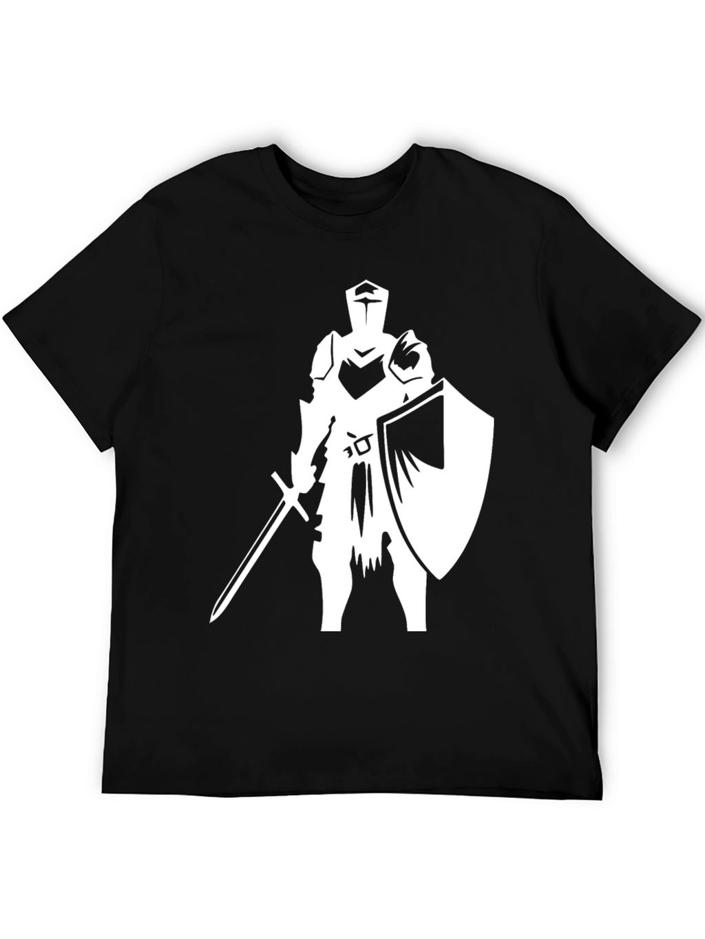 Knight Graphic Tee - Medieval Warrior T-Shirt