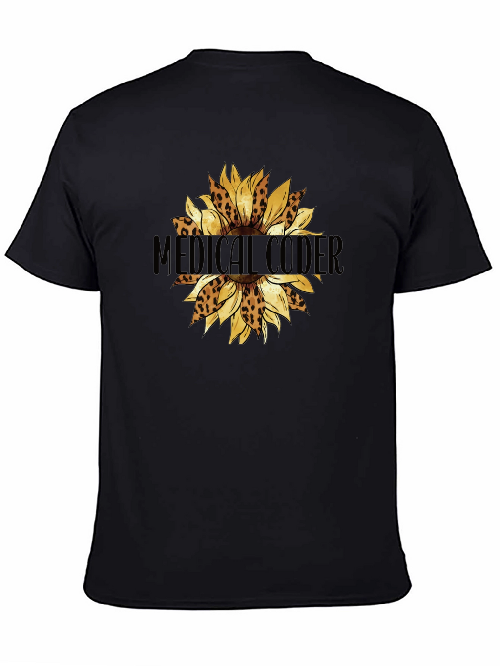 Medical Coder Sunflower T-Shirt