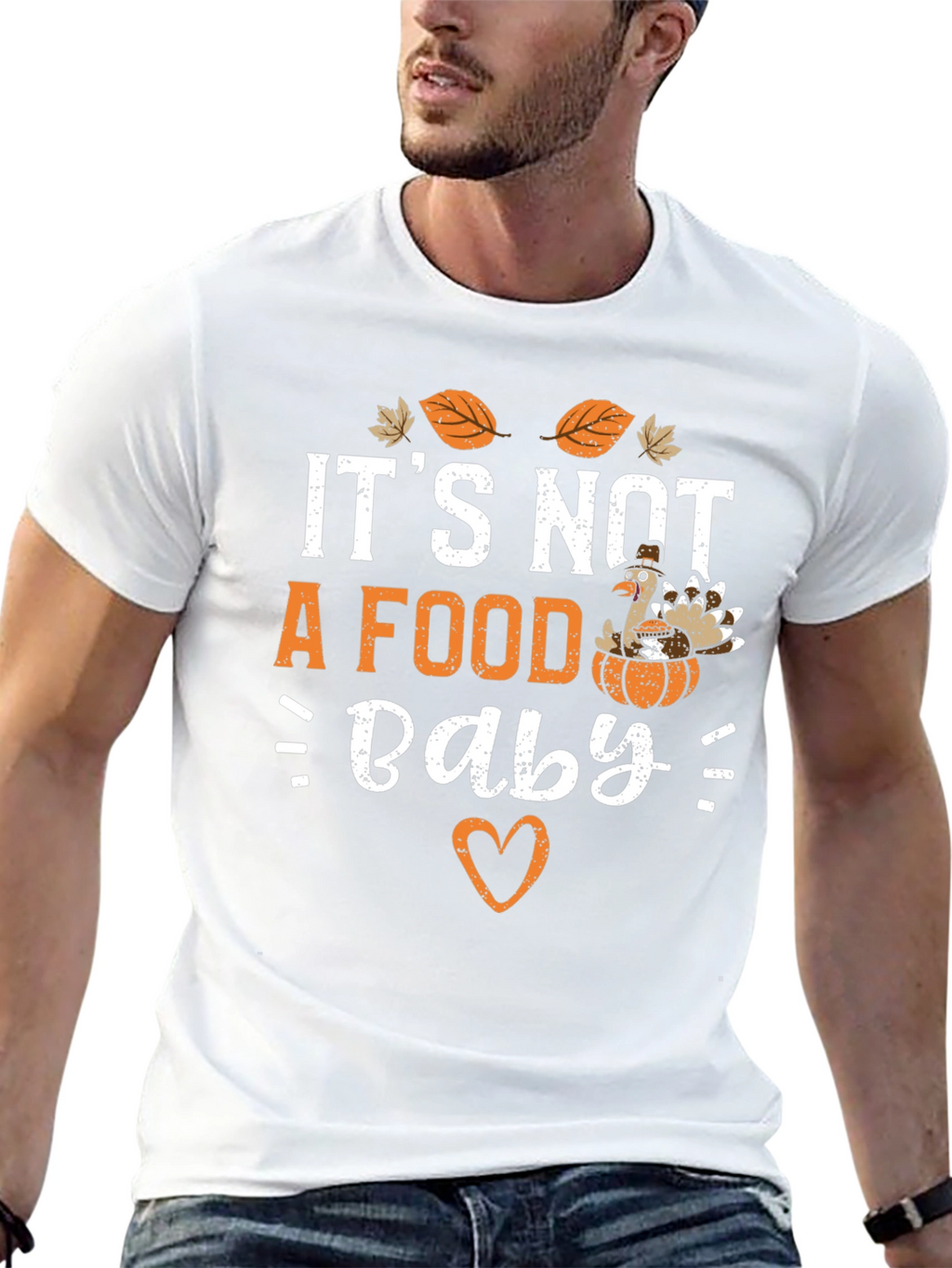 Its Not a Food Baby Thanksgiving T-Shirt