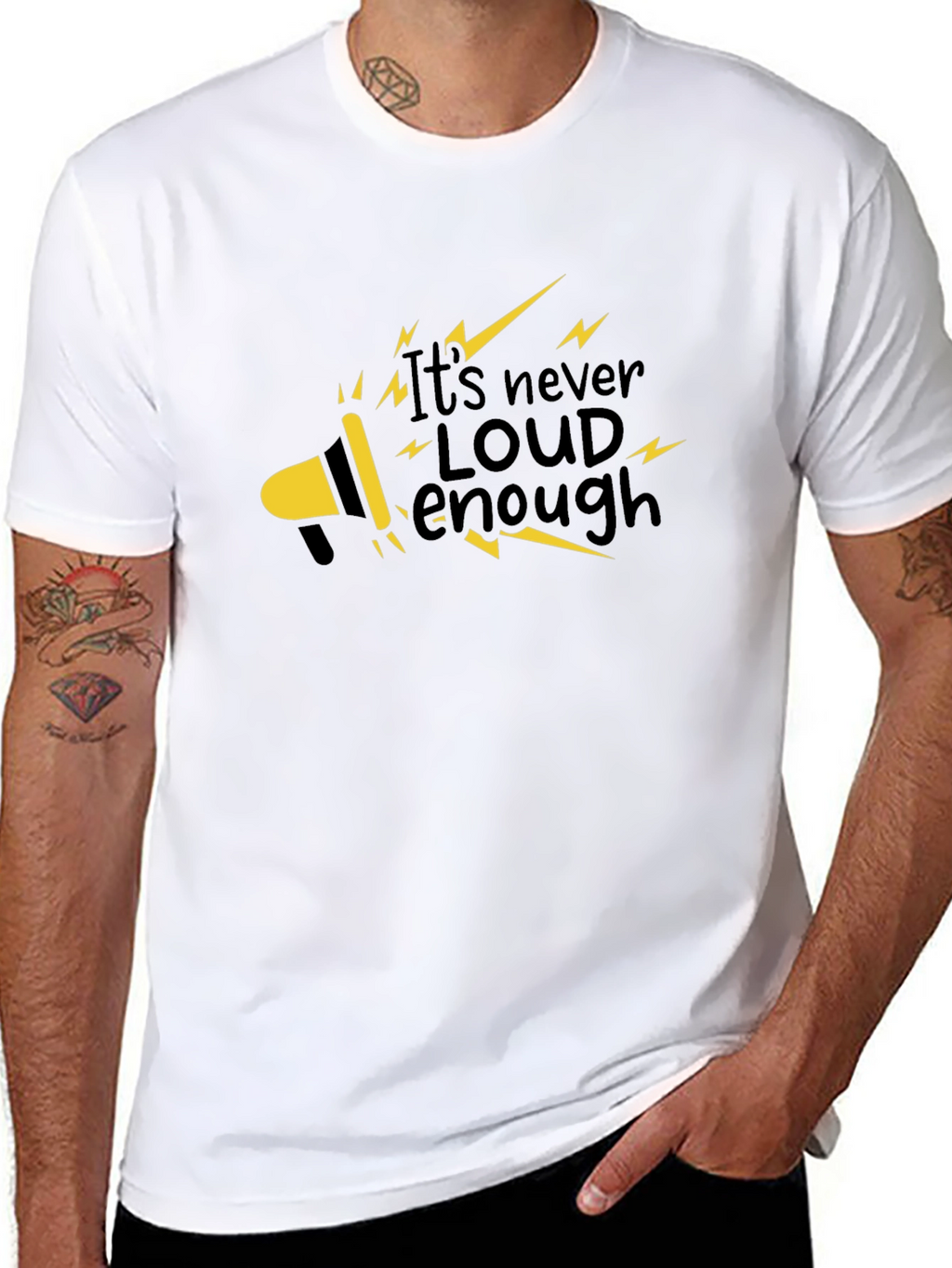 Its Never Loud Enough Graphic Tee